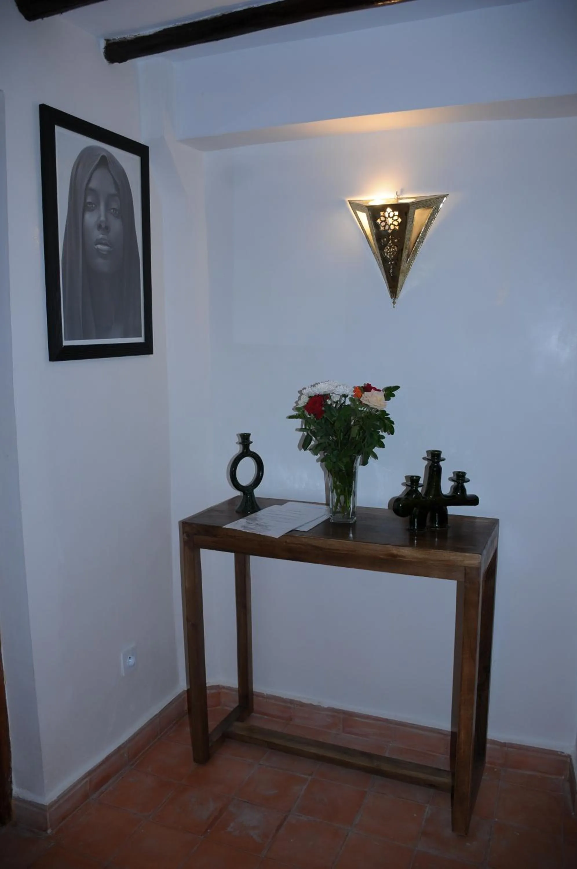 Decorative detail in Riad Le Plein Sud