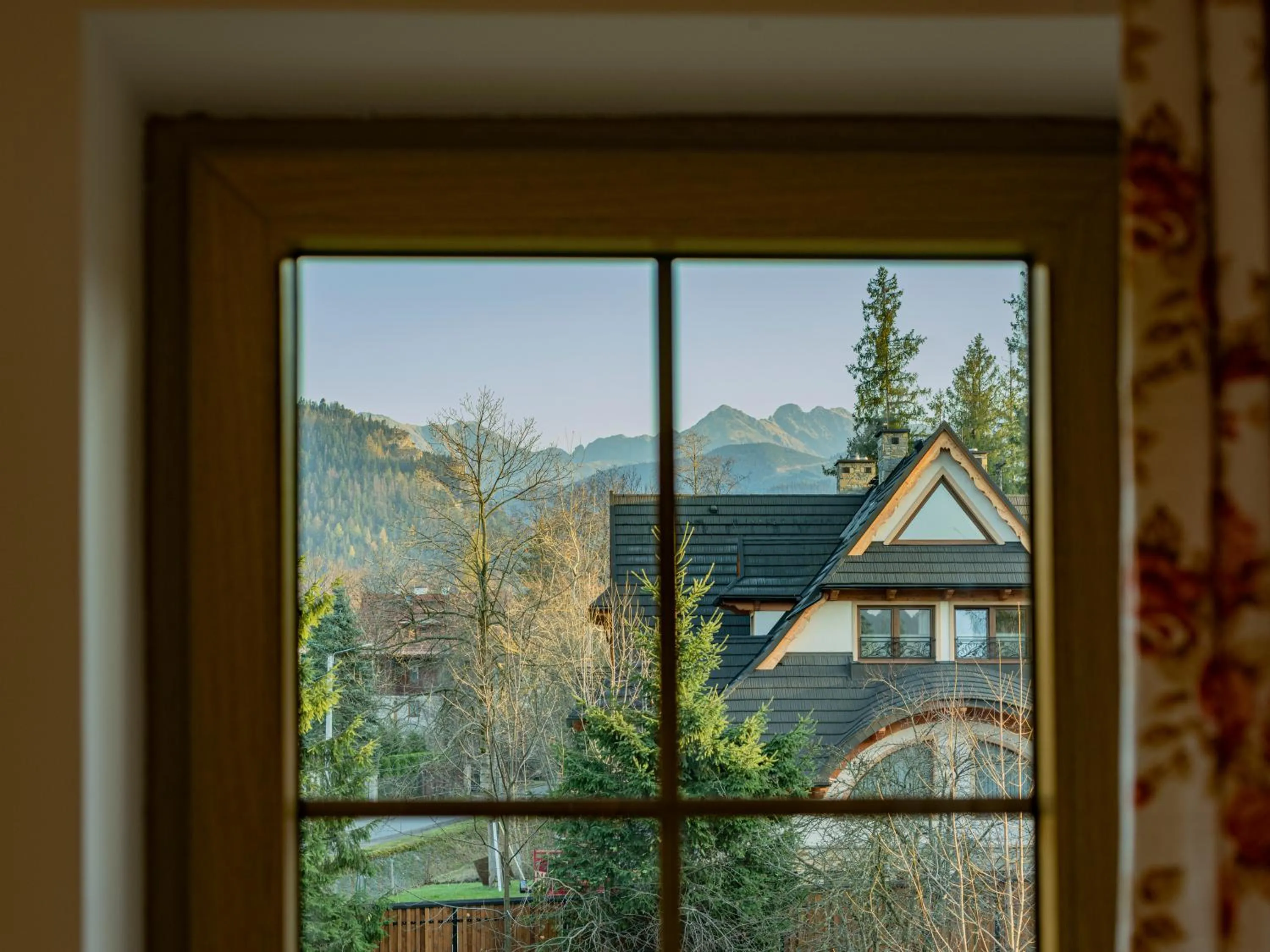 Mountain view in Willa Ślimakówka