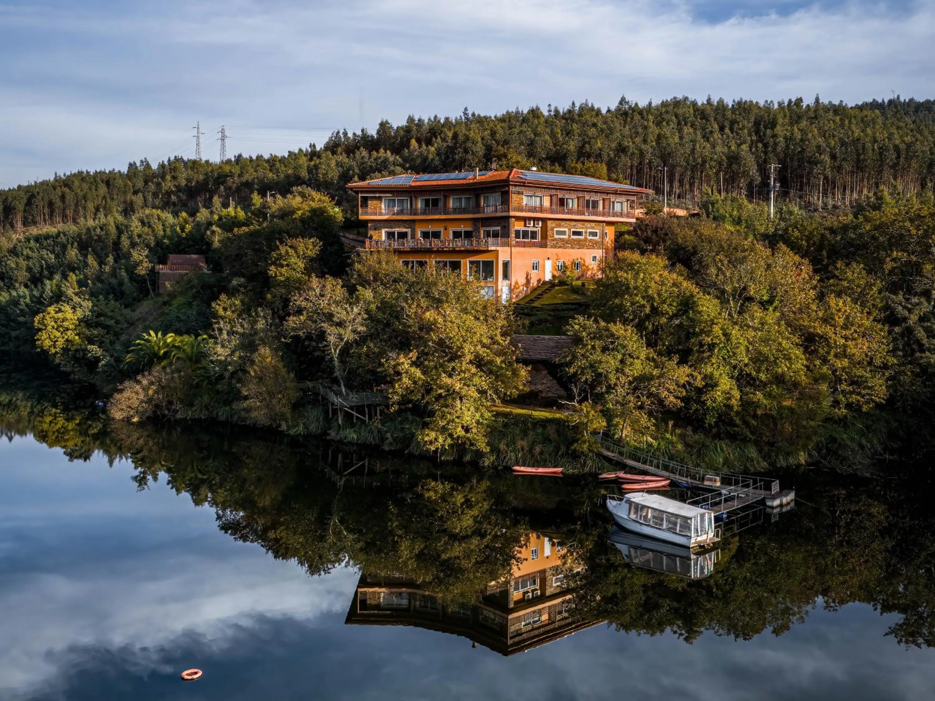 River view in Hotel Rural Quinta da Conchada