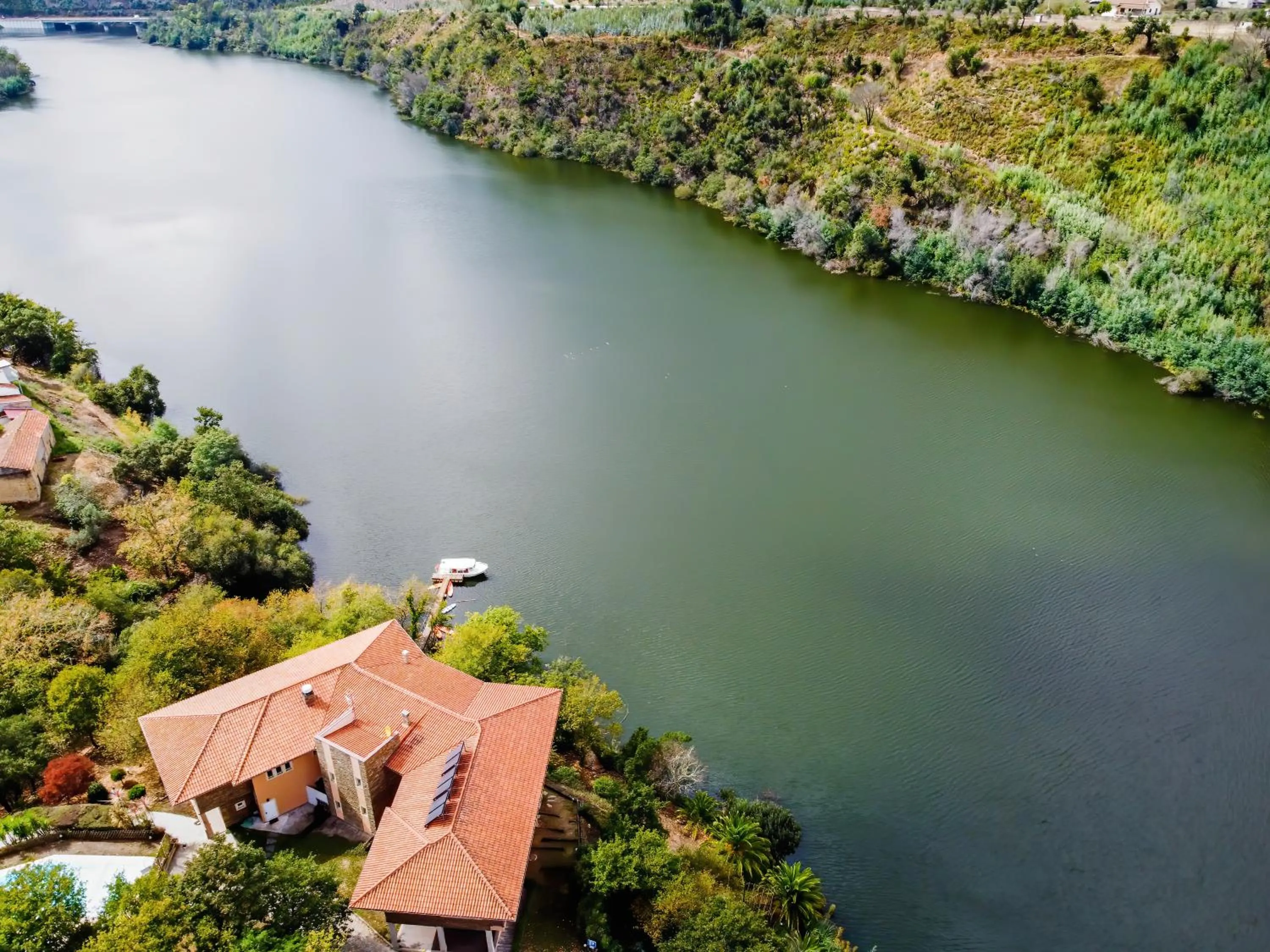 Garden view in Hotel Rural Quinta da Conchada
