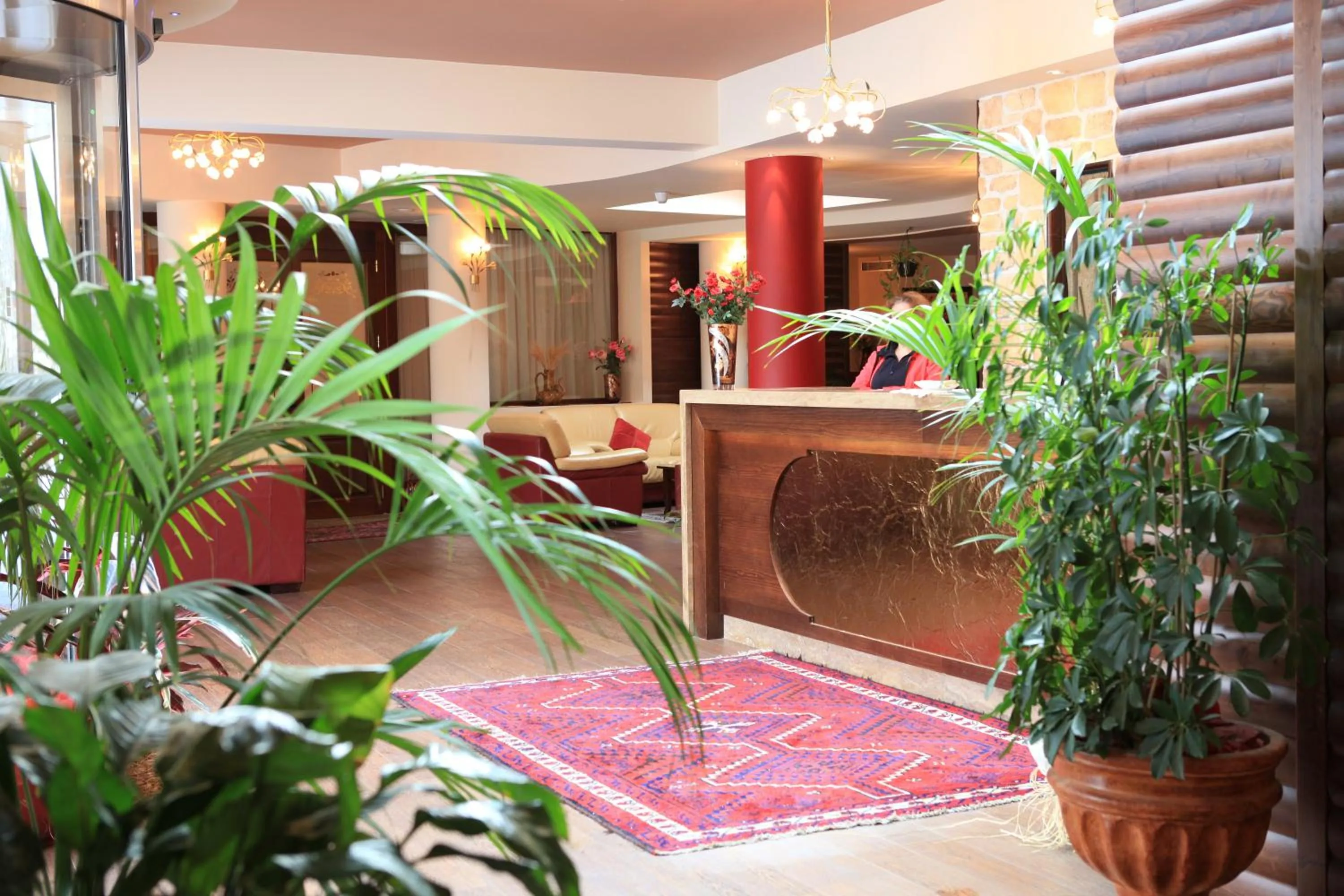 Lobby or reception in Hotel Centrale
