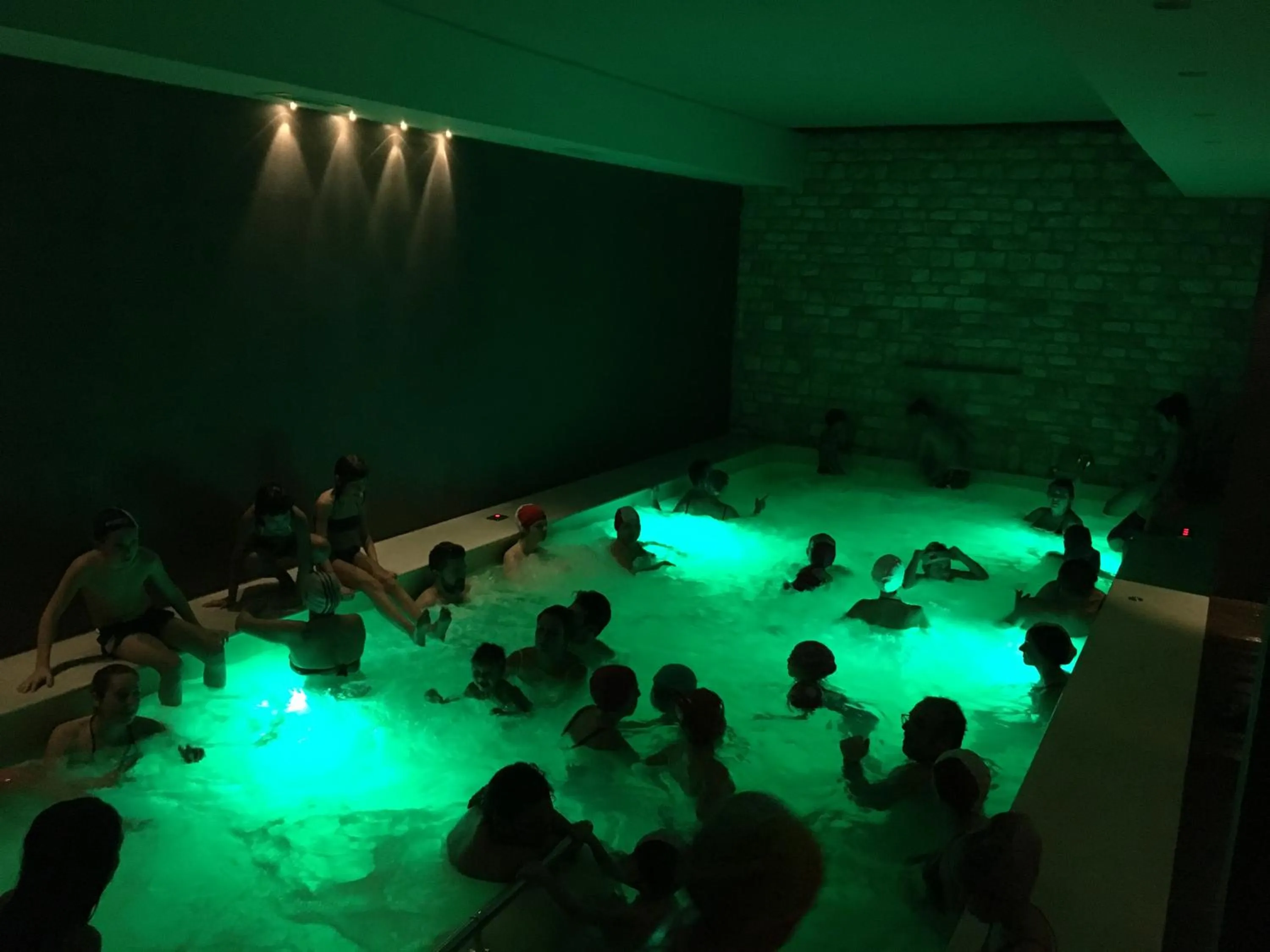 Swimming pool in Hotel Centrale