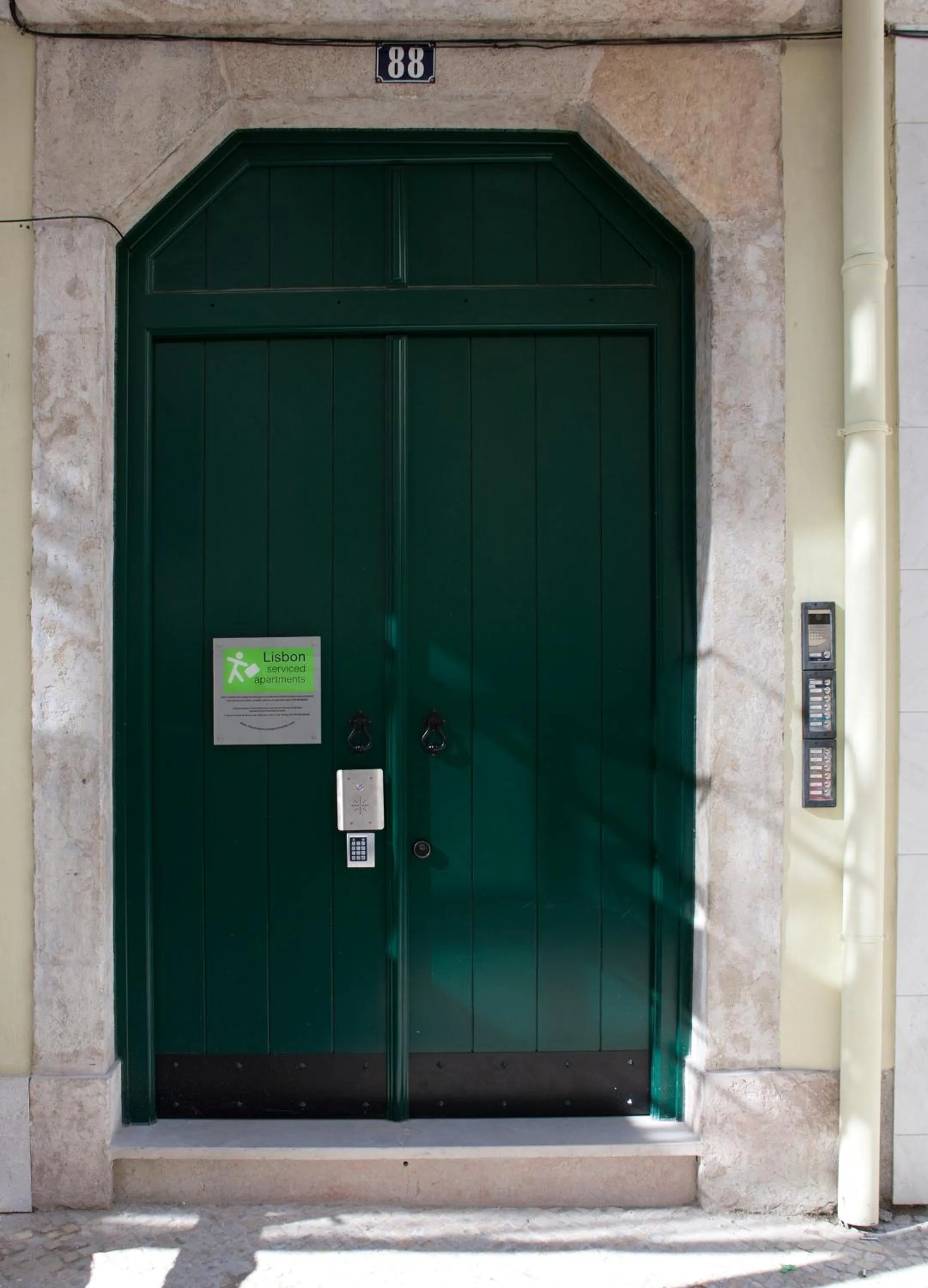Facade/entrance in Lisbon Serviced Apartments - Baixa