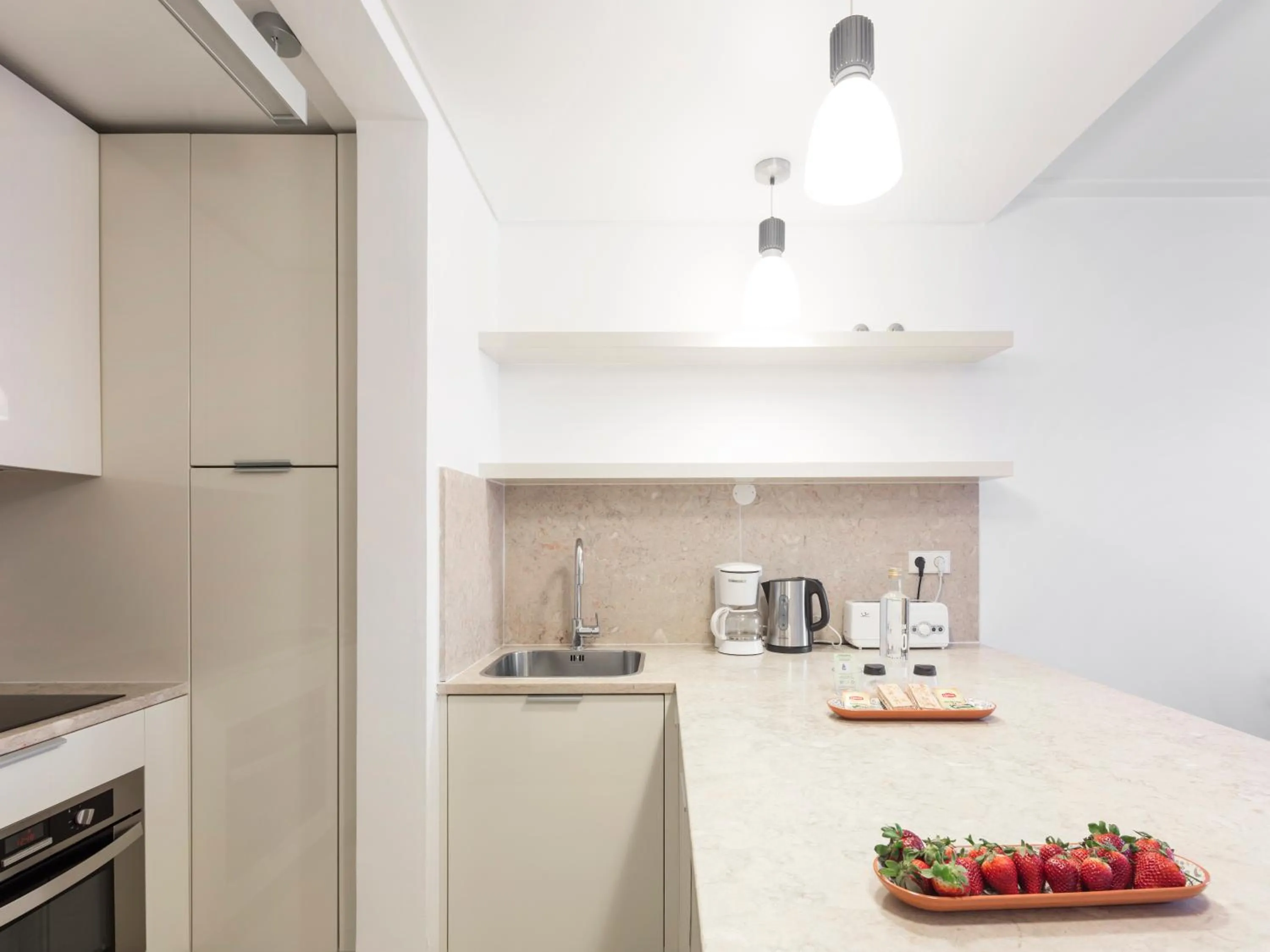 Kitchen or kitchenette in Lisbon Serviced Apartments - Baixa