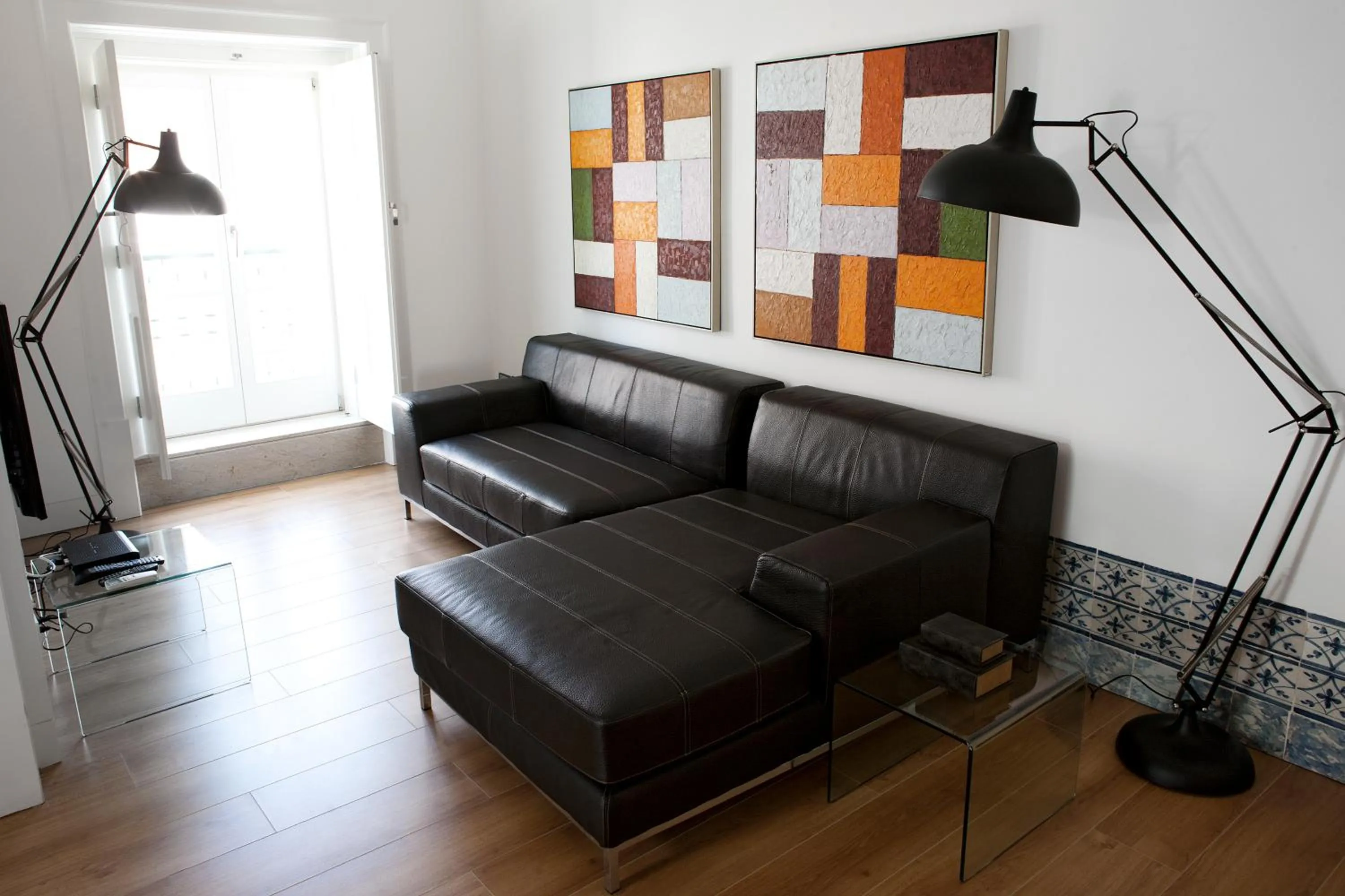 Living room in Lisbon Serviced Apartments - Baixa