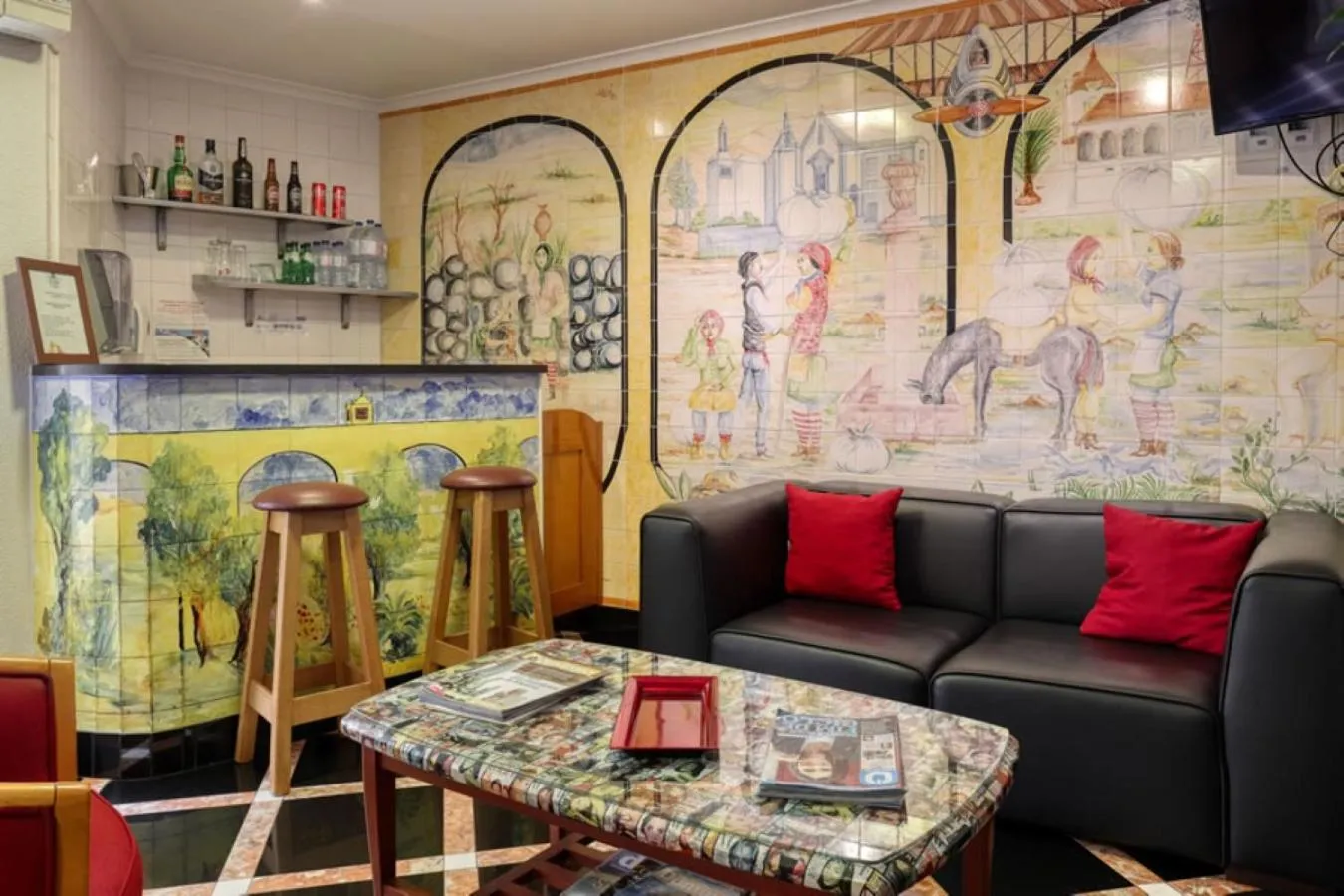 Lobby or reception in Hotel Nova Cidade