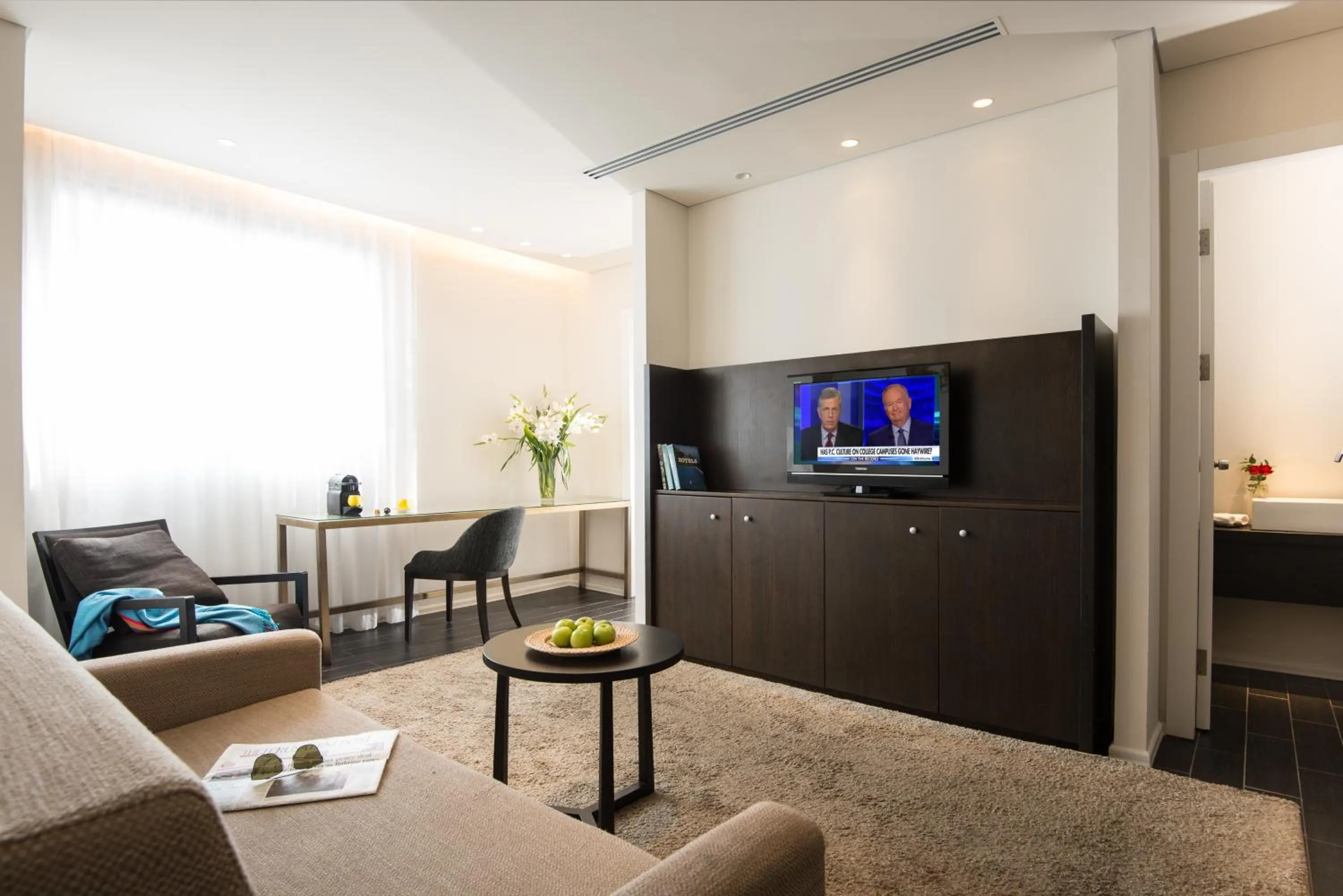 Living room in Leonardo Boutique Rehovot