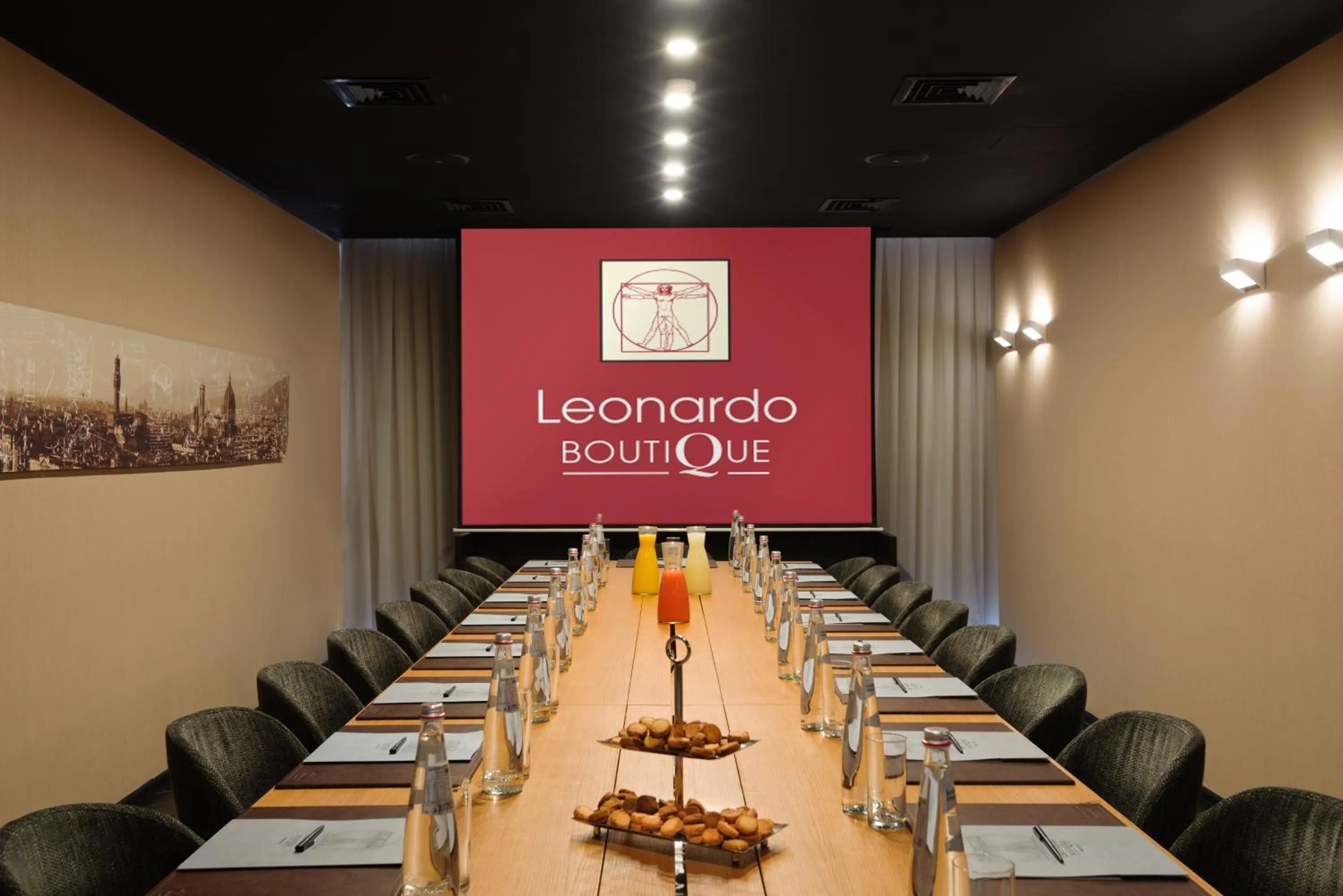 Meeting/conference room in Leonardo Boutique Rehovot