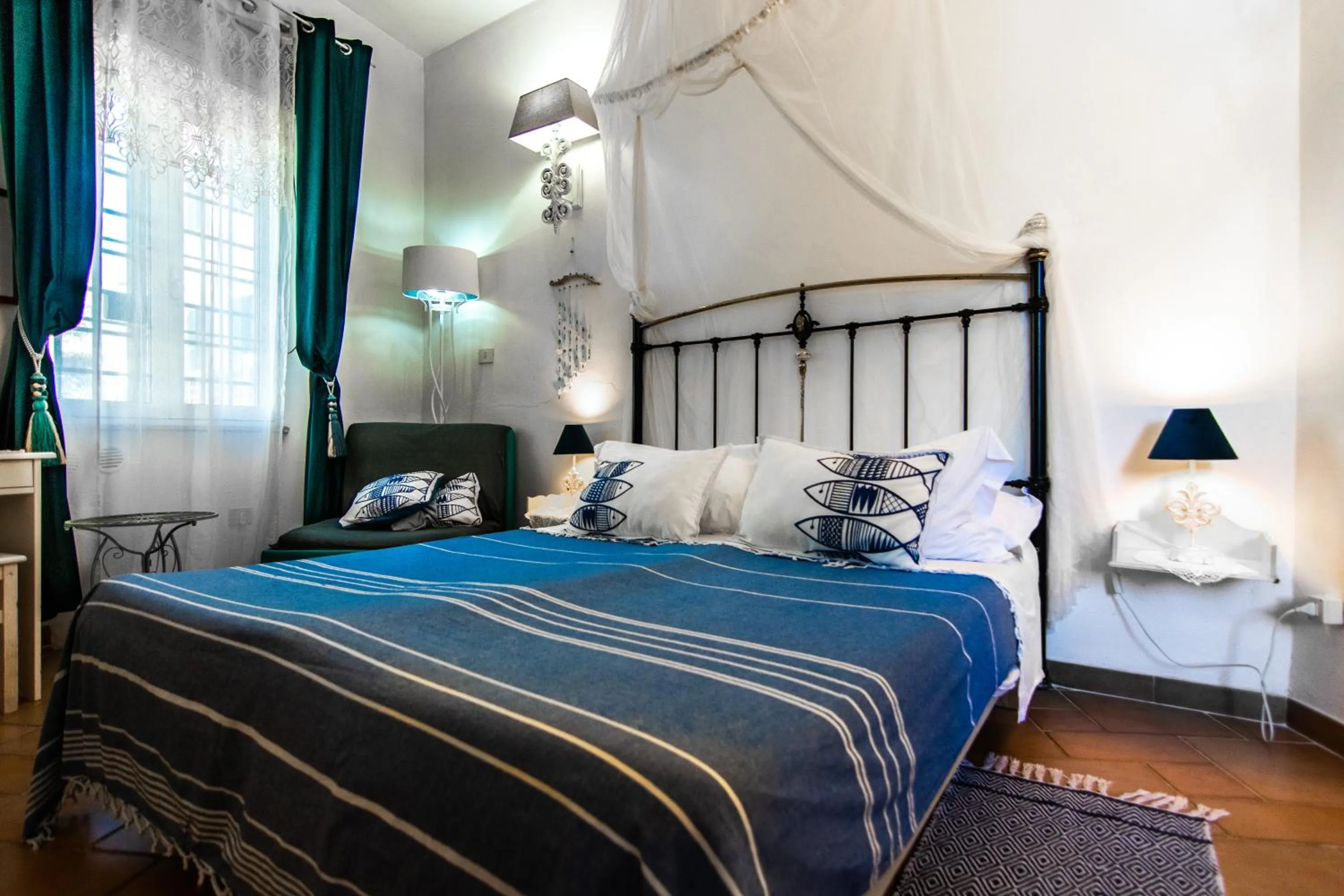 Bed in Barocchetto Romano