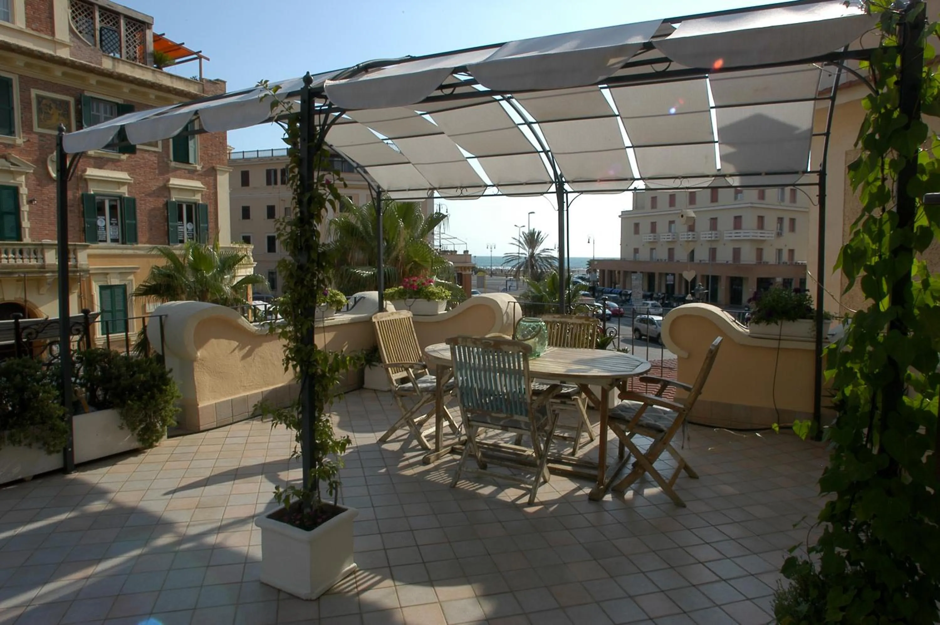 Patio in Barocchetto Romano