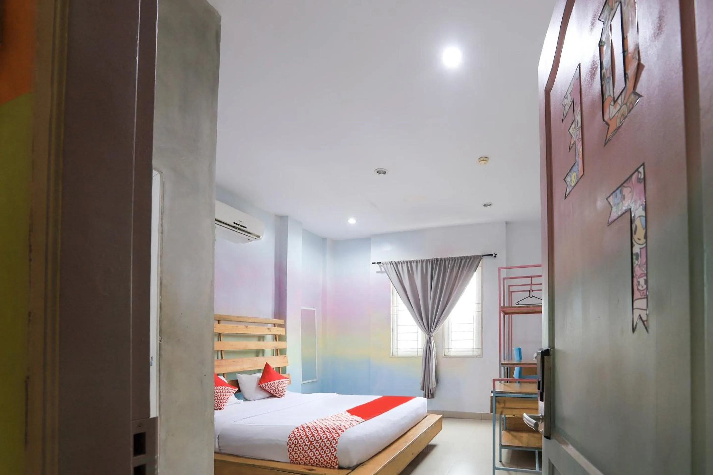 Bedroom in Hotel O Tokidoki X Ah123 Residence