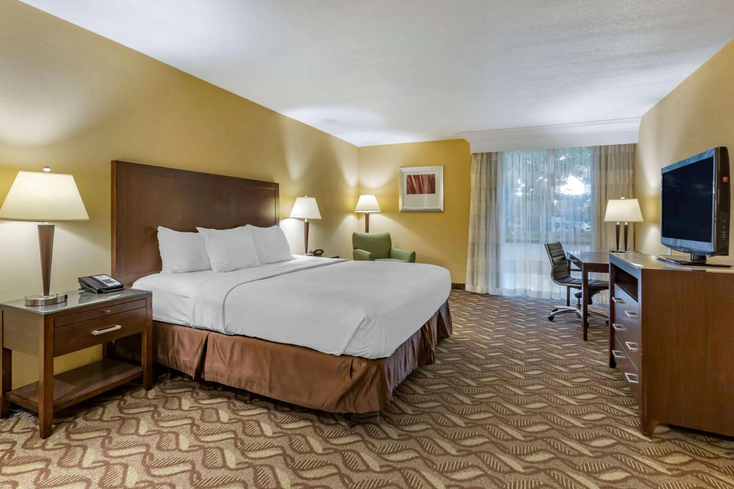 Photo of the whole room, Bed in Clarion Inn & Suites Roswell