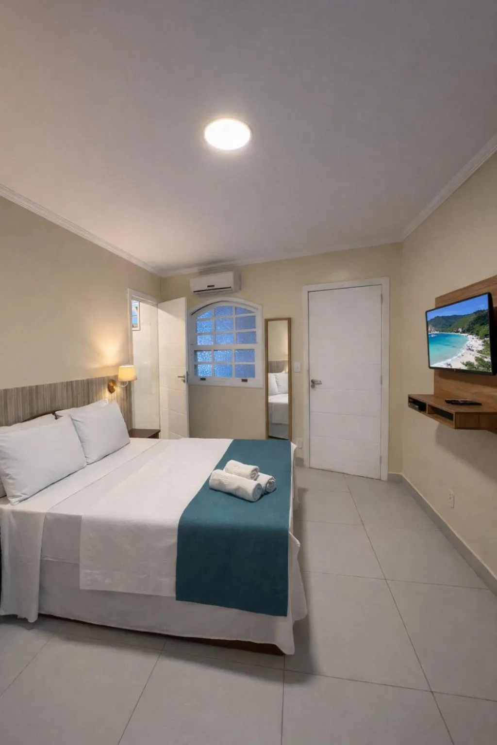 Bedroom, Bed in Pousada Porto Praia