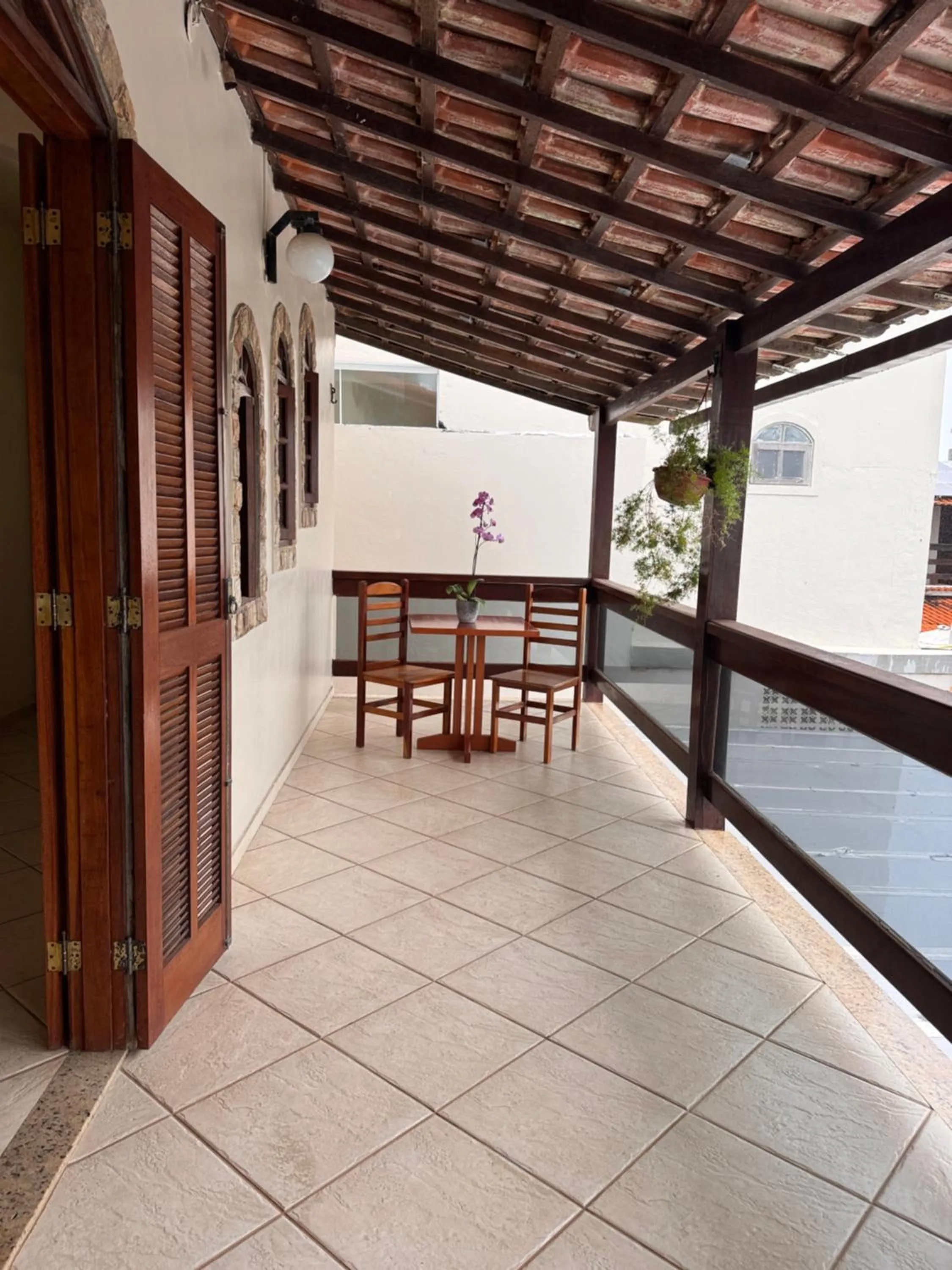 Balcony/Terrace in Pousada Porto Praia