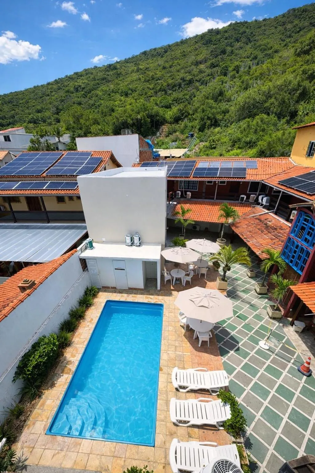 Property building in Pousada Porto Praia