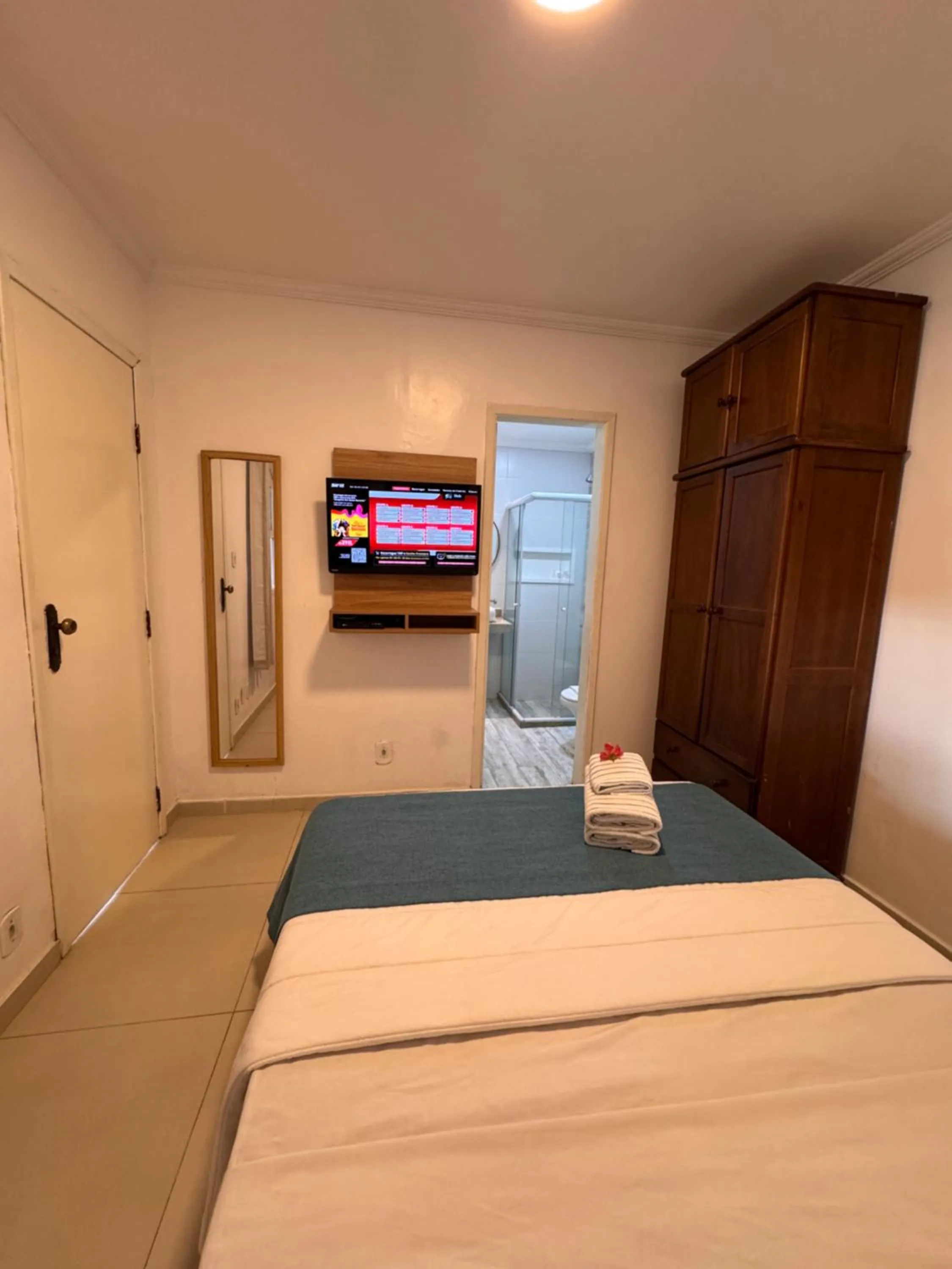 Bed in Pousada Porto Praia