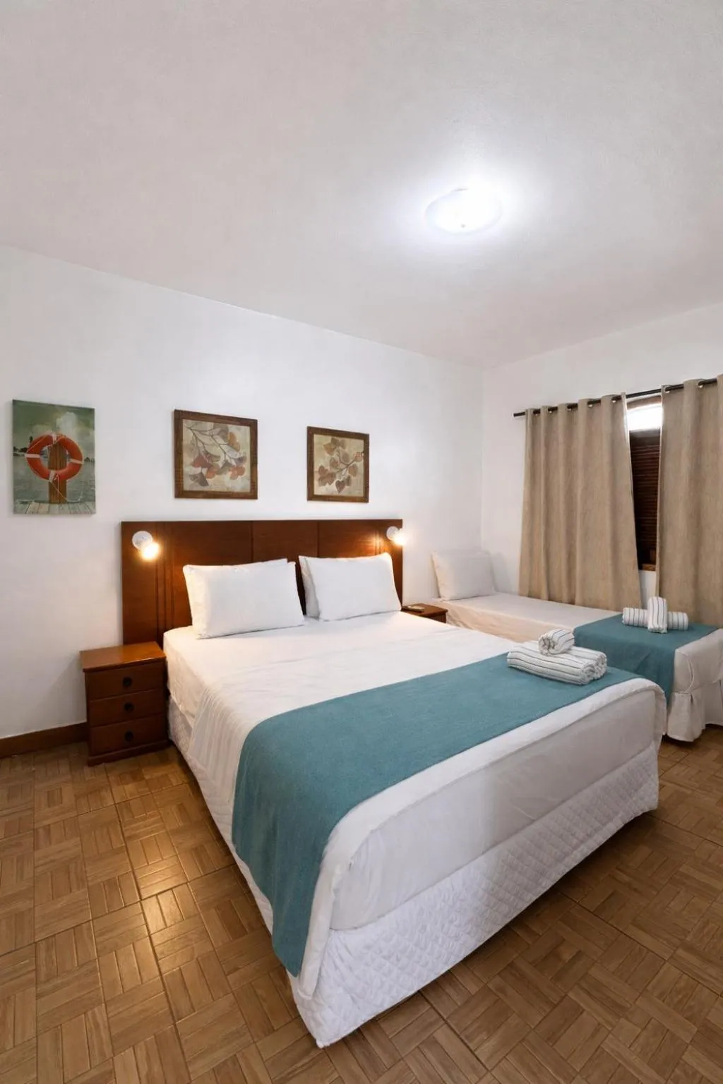 Bed in Pousada Porto Praia