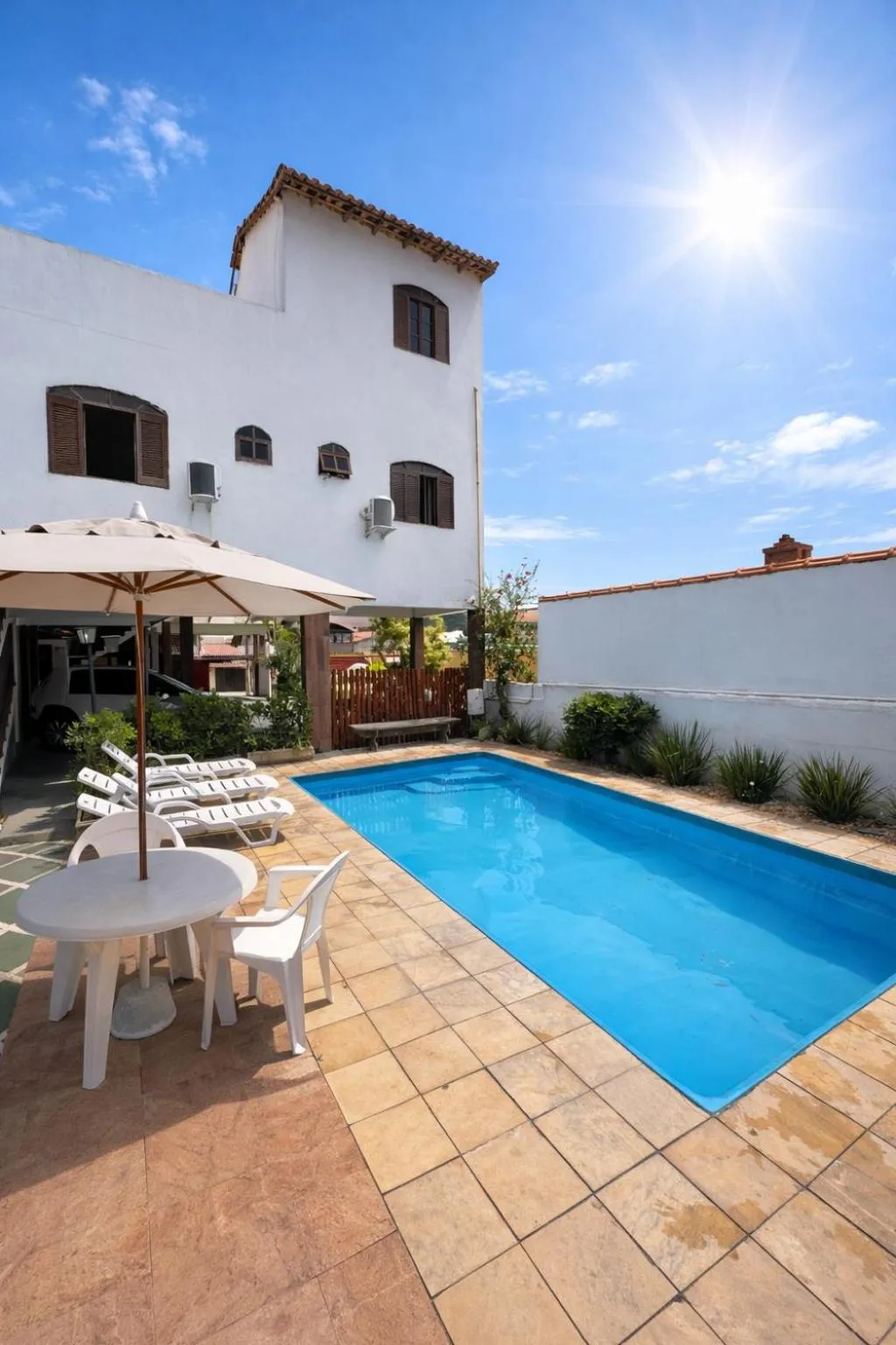 Property building in Pousada Porto Praia