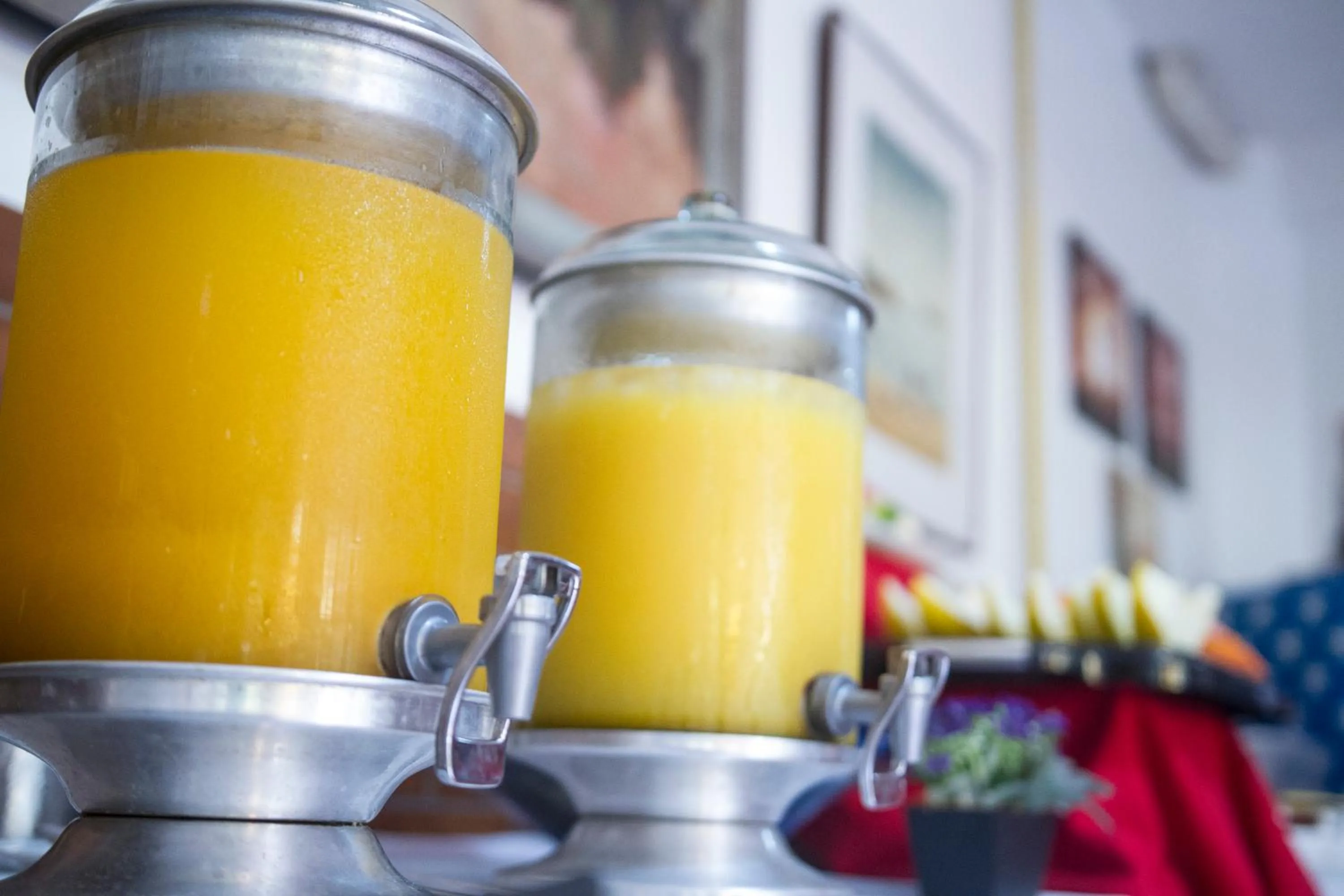 Buffet breakfast in Pousada Porto Praia