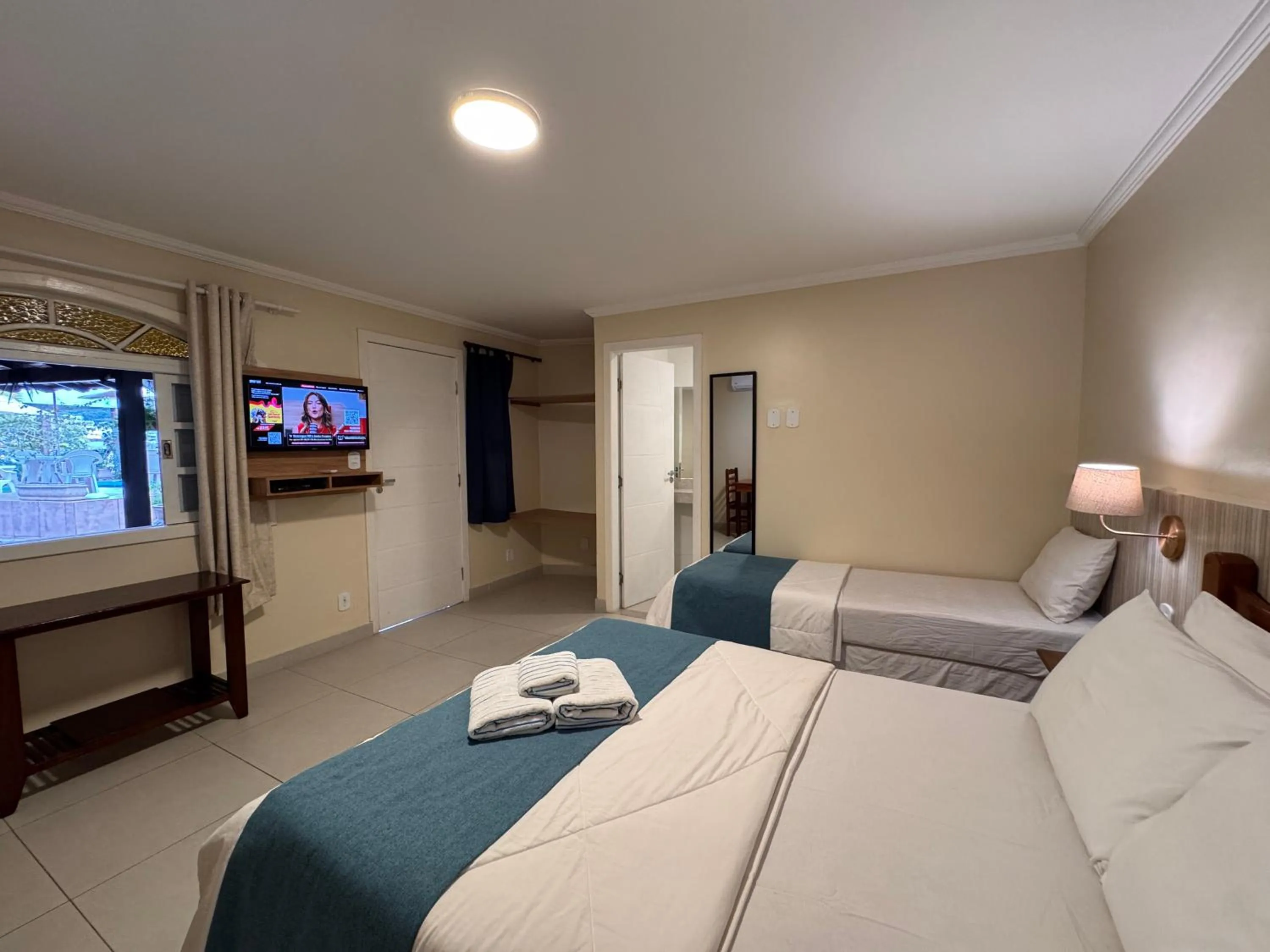 Bed in Pousada Porto Praia