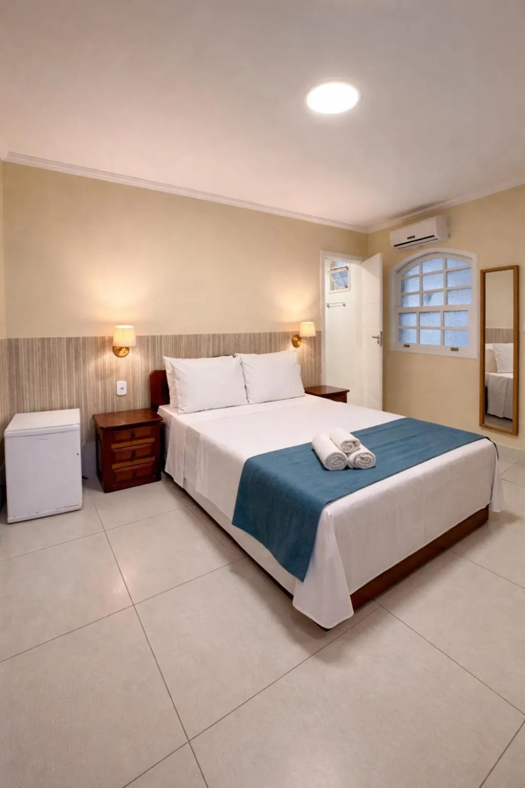 Bed in Pousada Porto Praia