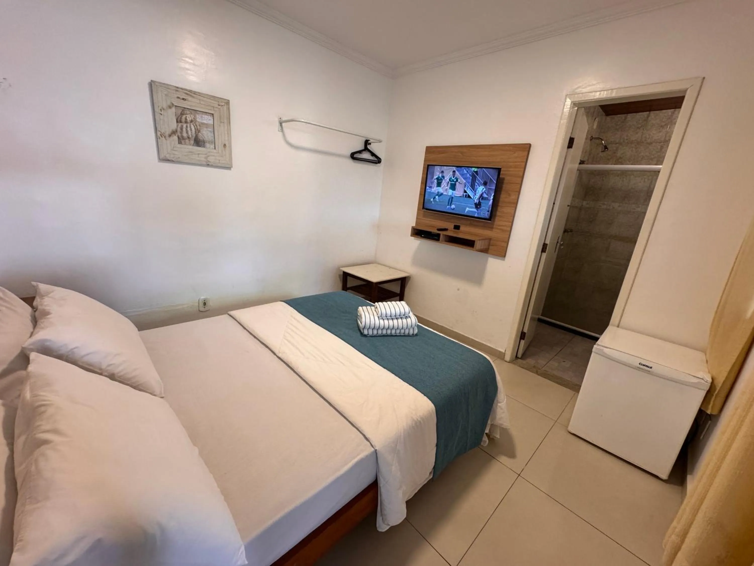 Bed in Pousada Porto Praia