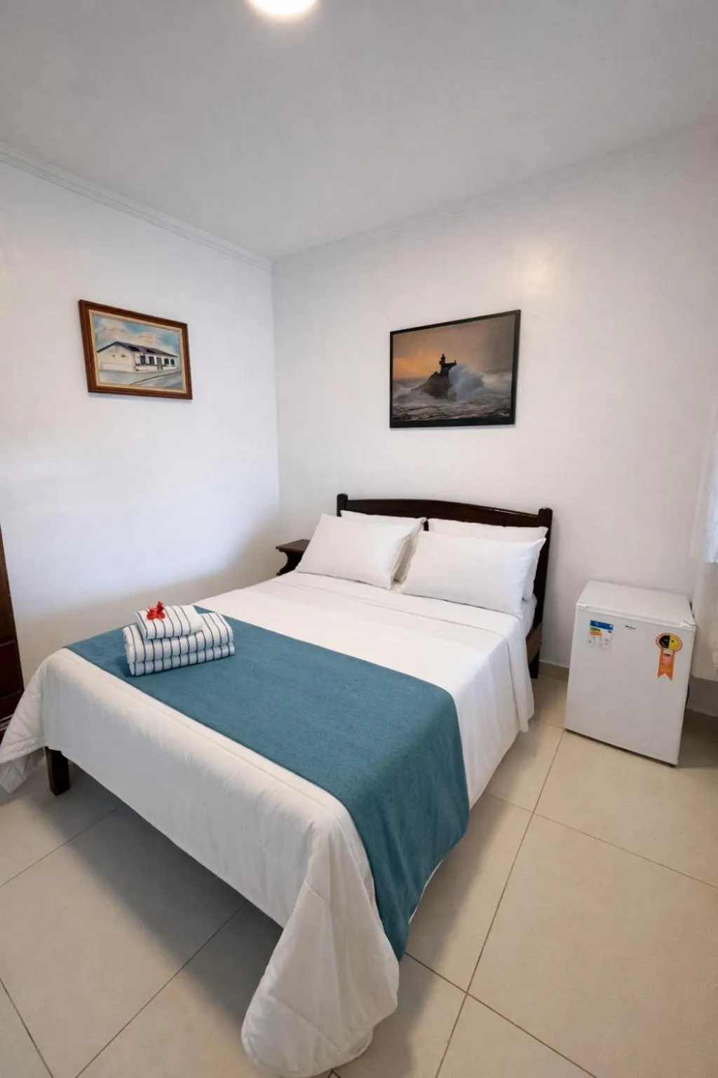 Bed in Pousada Porto Praia