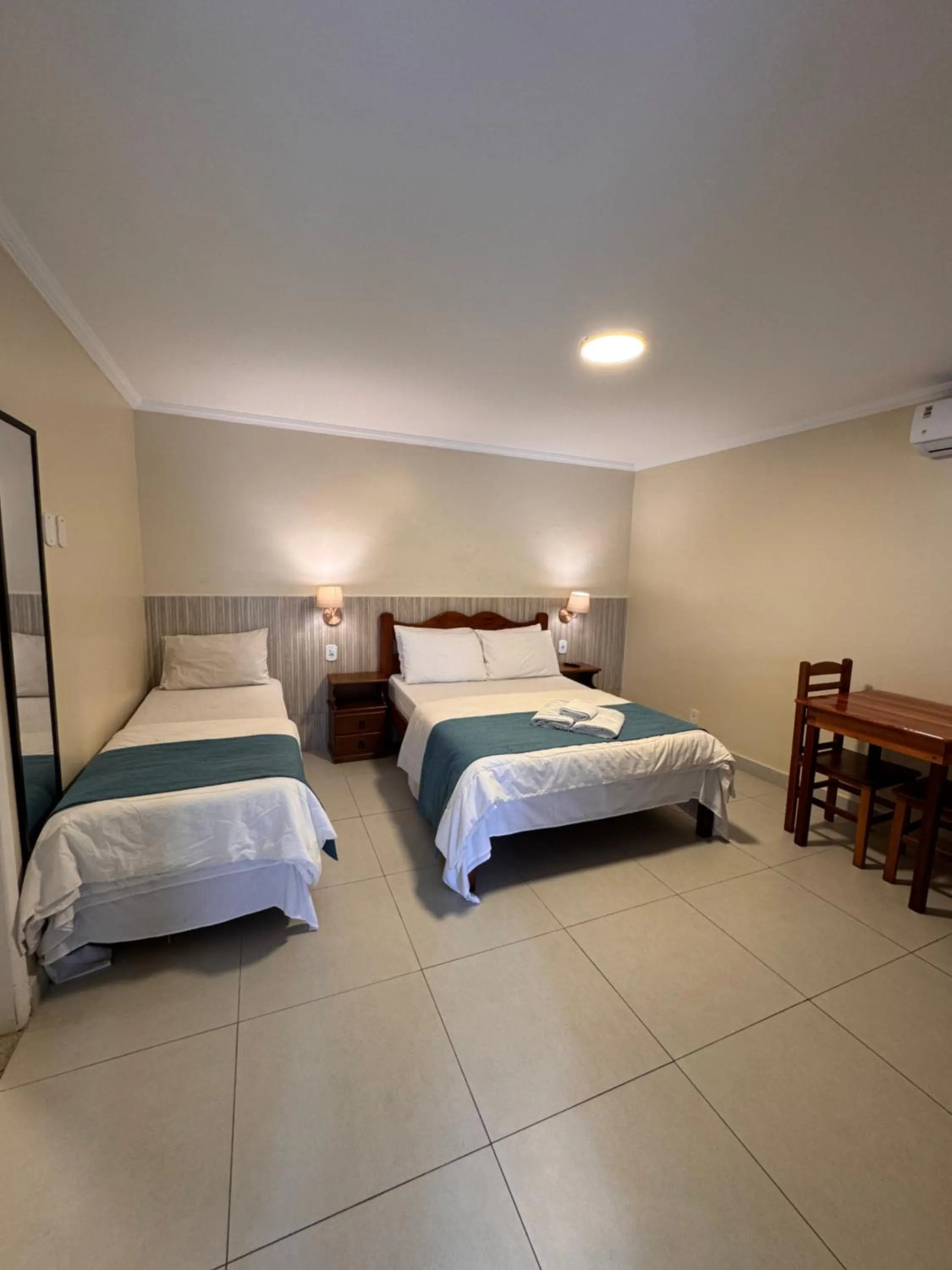 Bed in Pousada Porto Praia