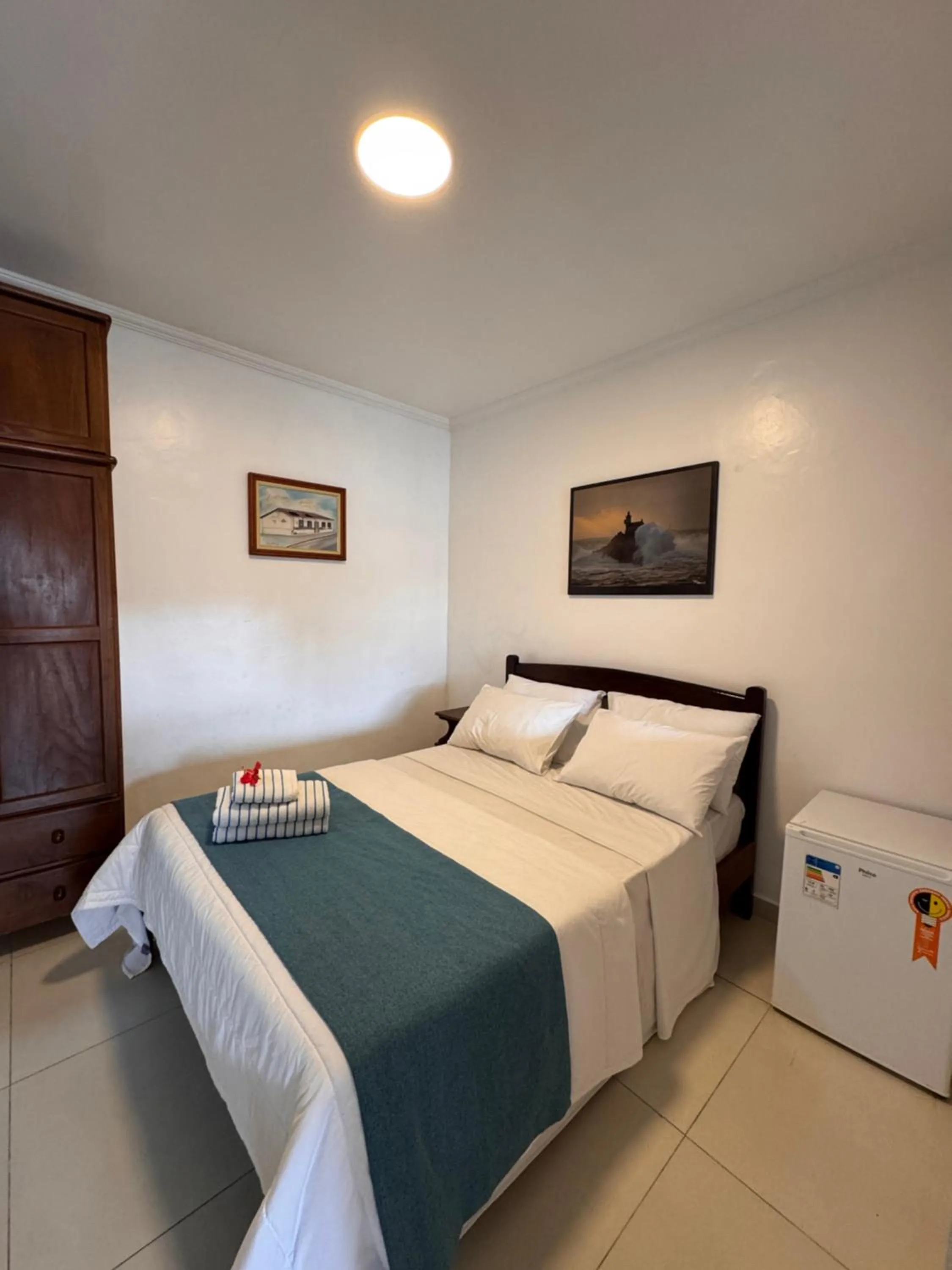 Bed in Pousada Porto Praia