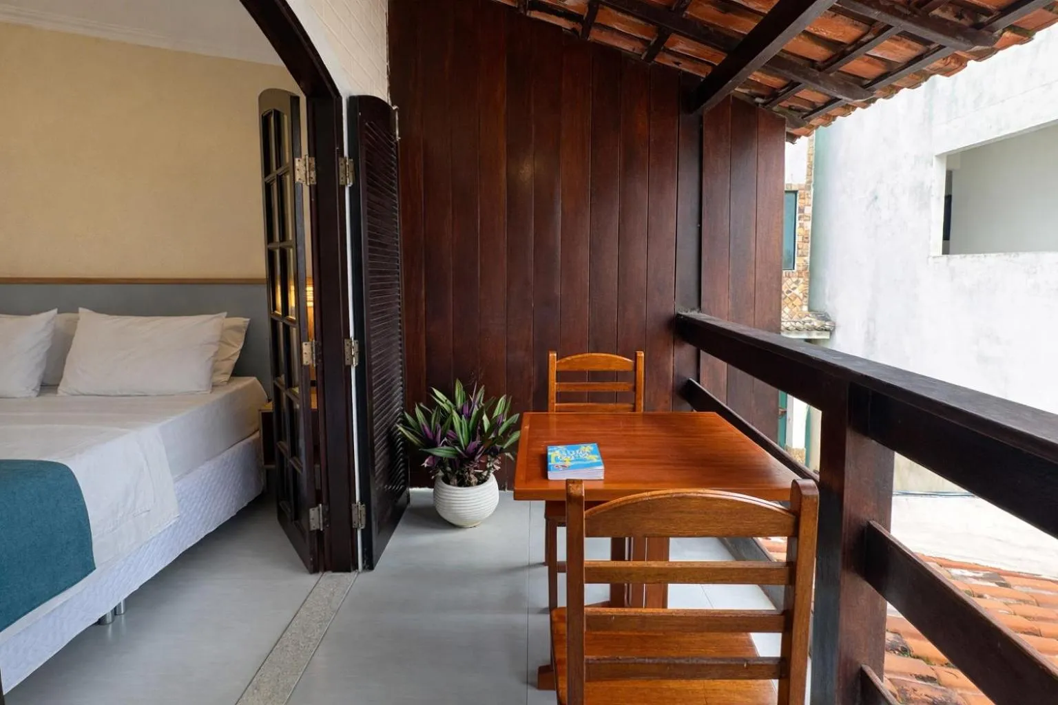 Bed in Pousada Porto Praia