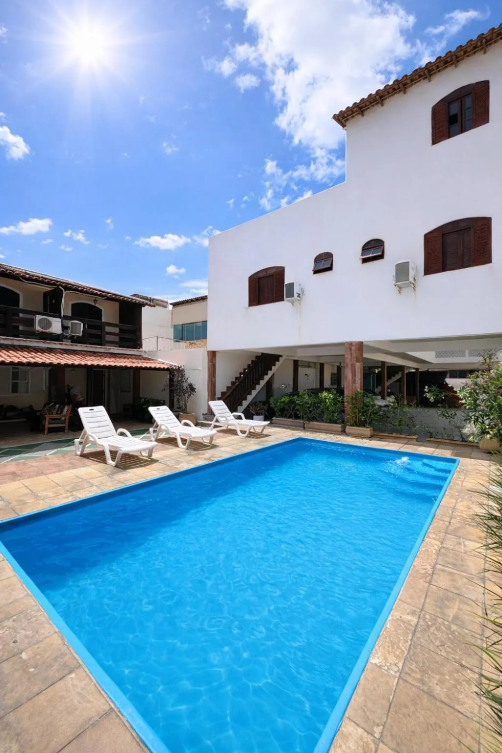 Property building in Pousada Porto Praia