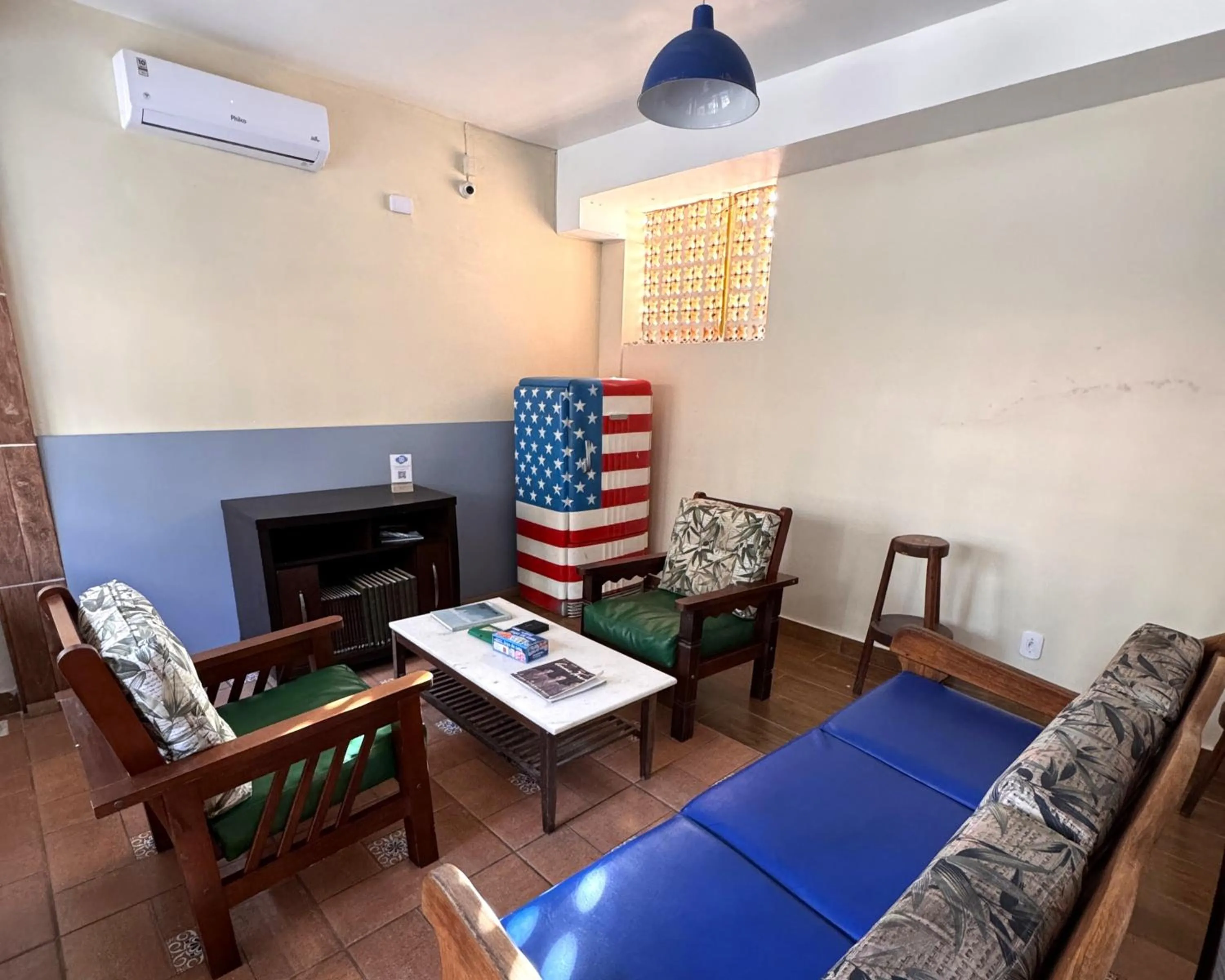 Living room in Pousada Porto Praia