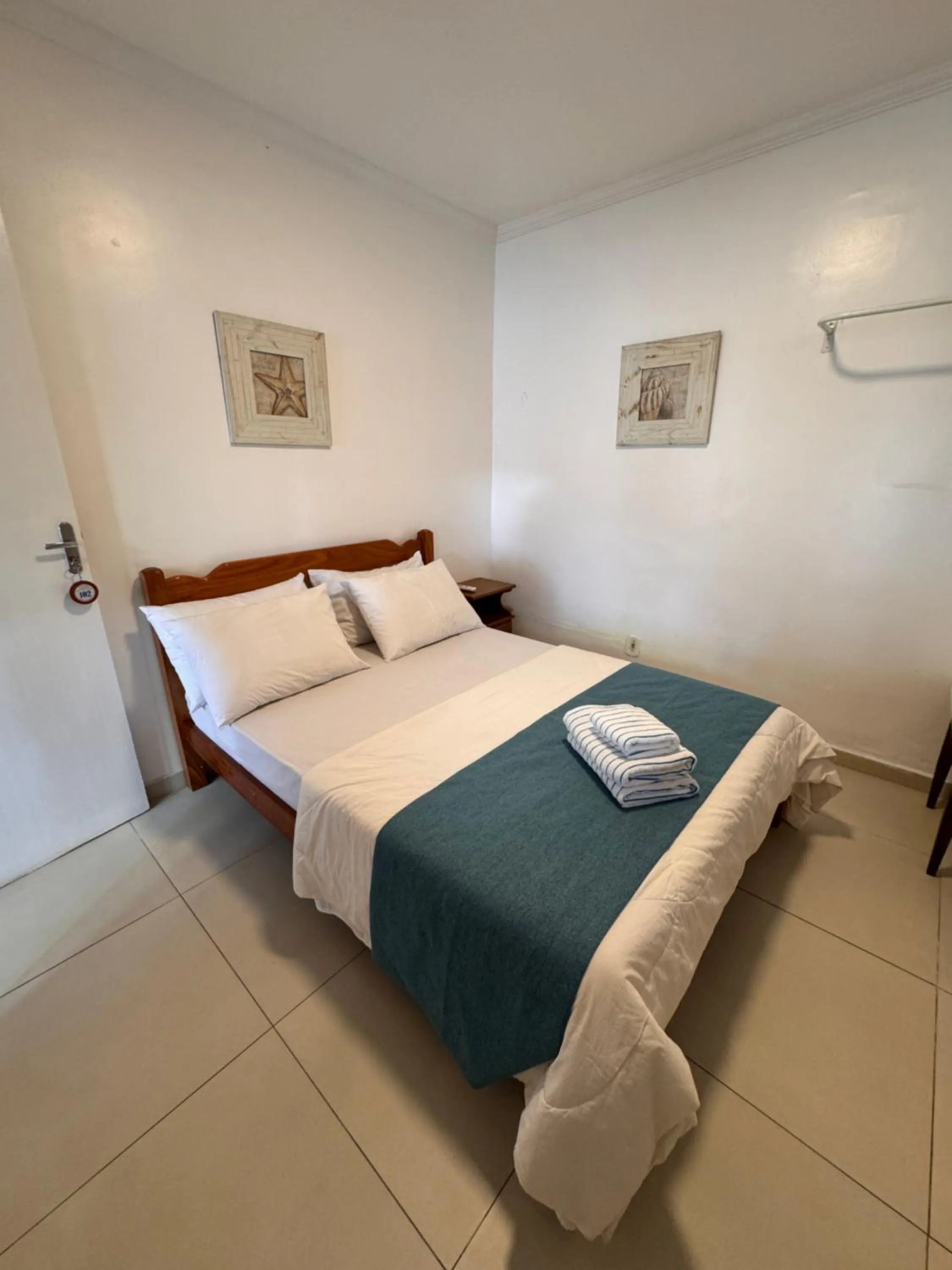 Bed in Pousada Porto Praia