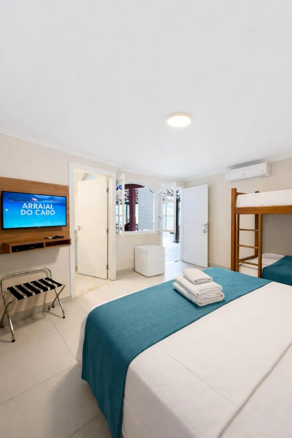 Bed in Pousada Porto Praia