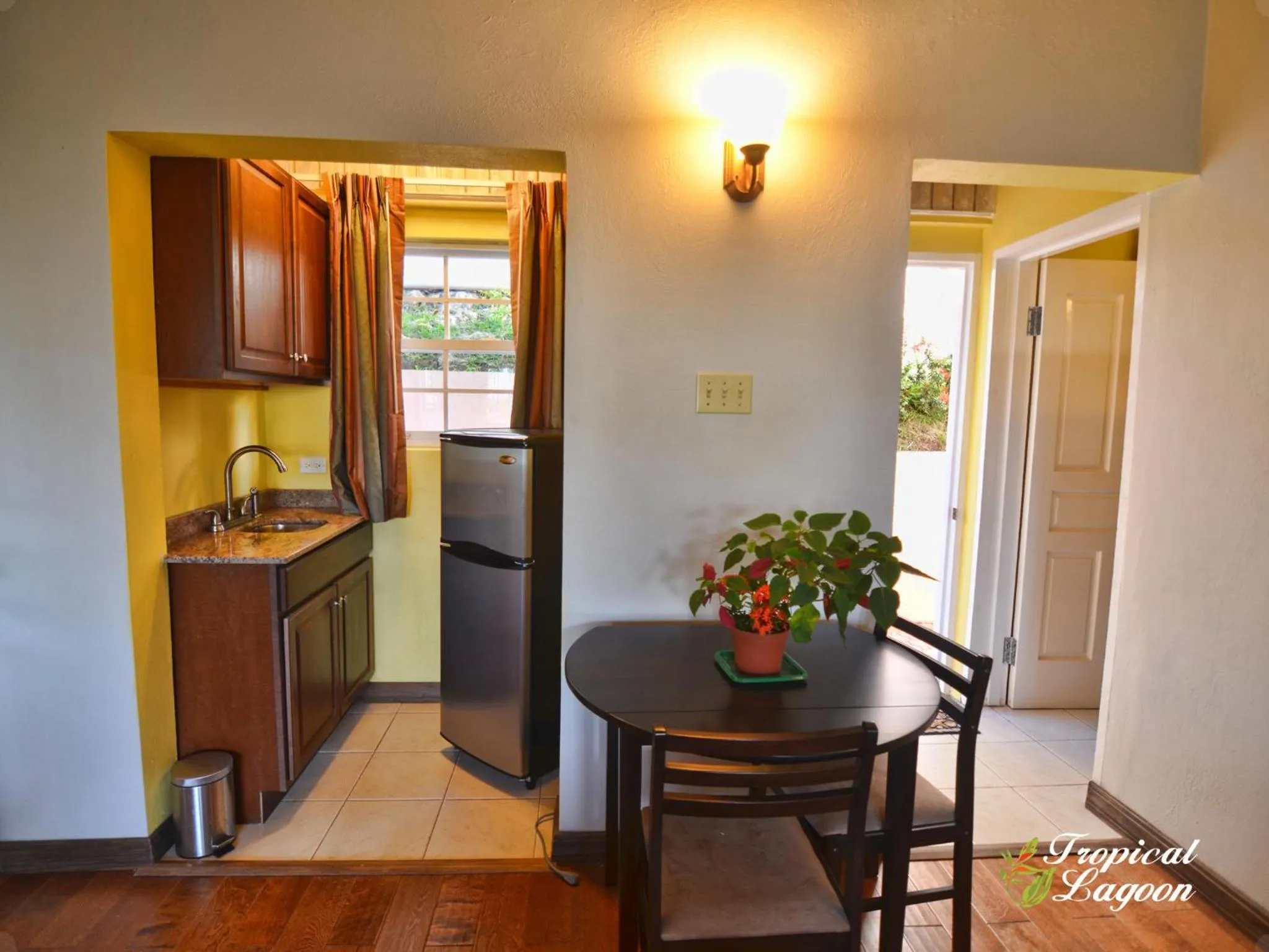 Kitchen or kitchenette in Tropical Lagoon Resort
