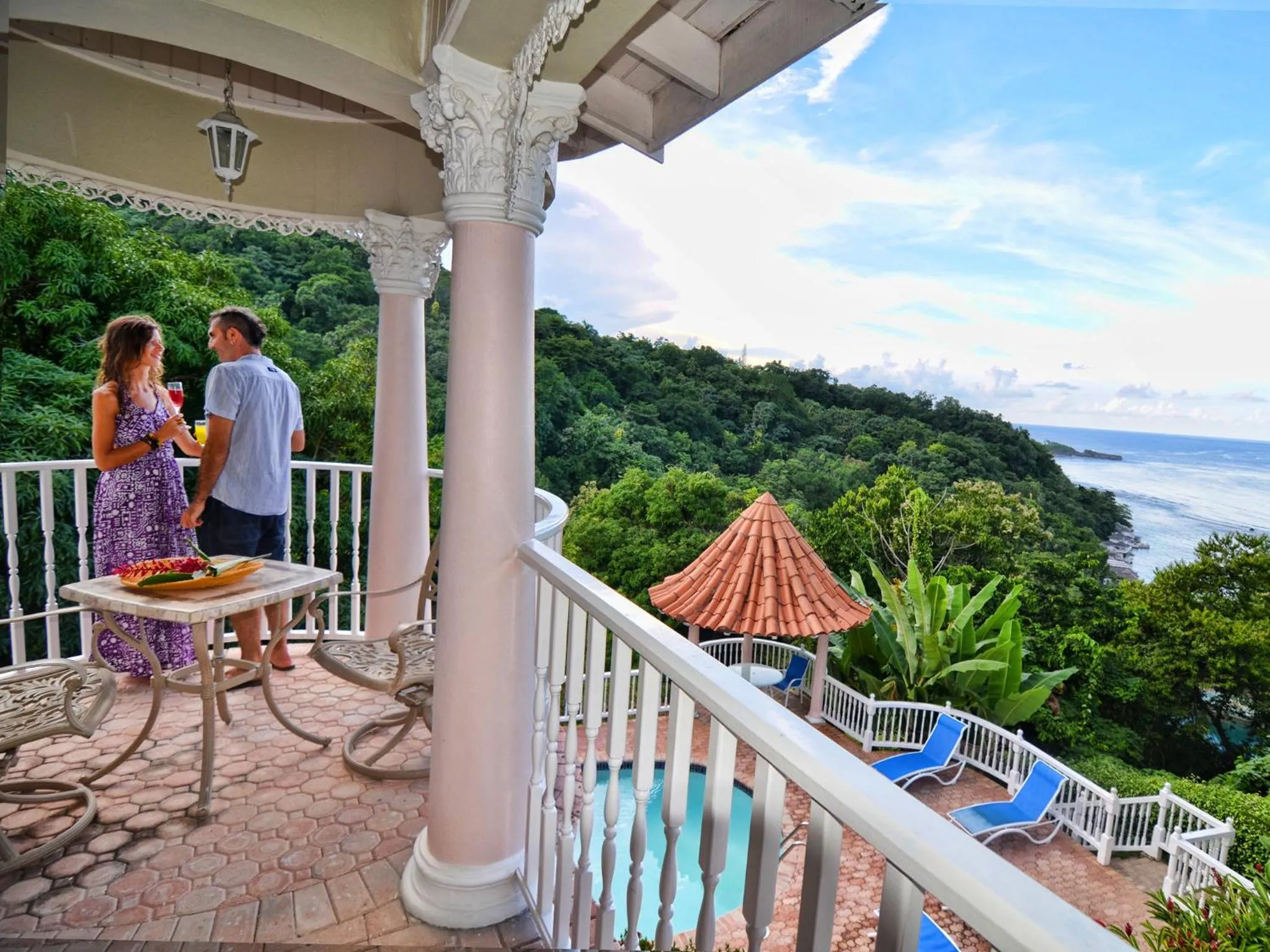 Balcony/Terrace in Tropical Lagoon Resort