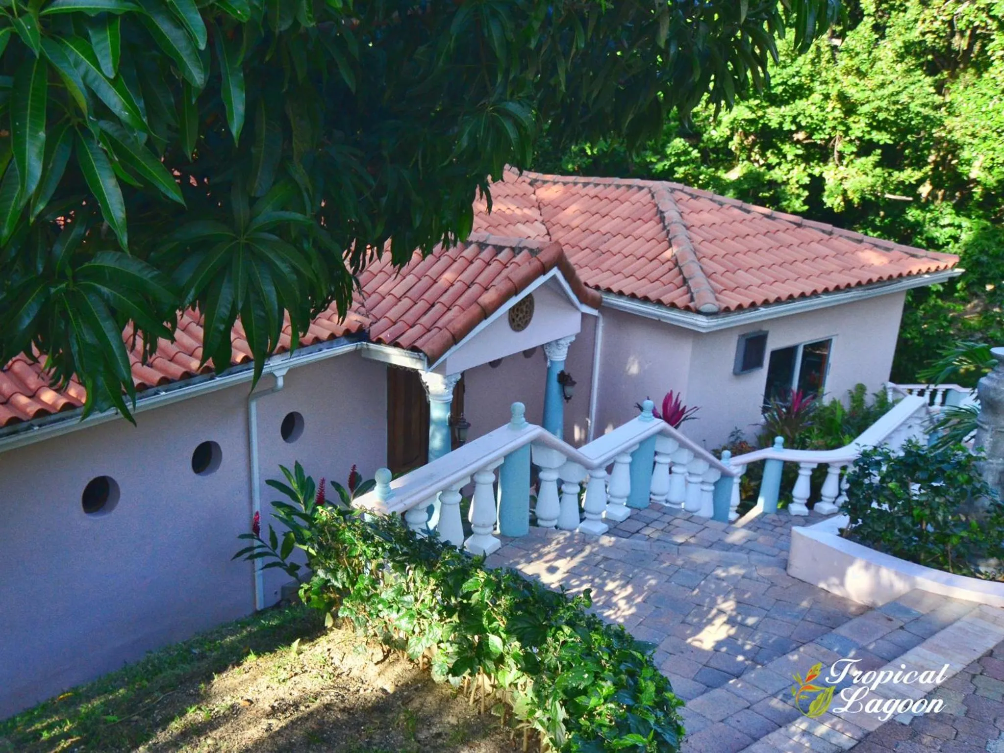 Property building in Tropical Lagoon Resort