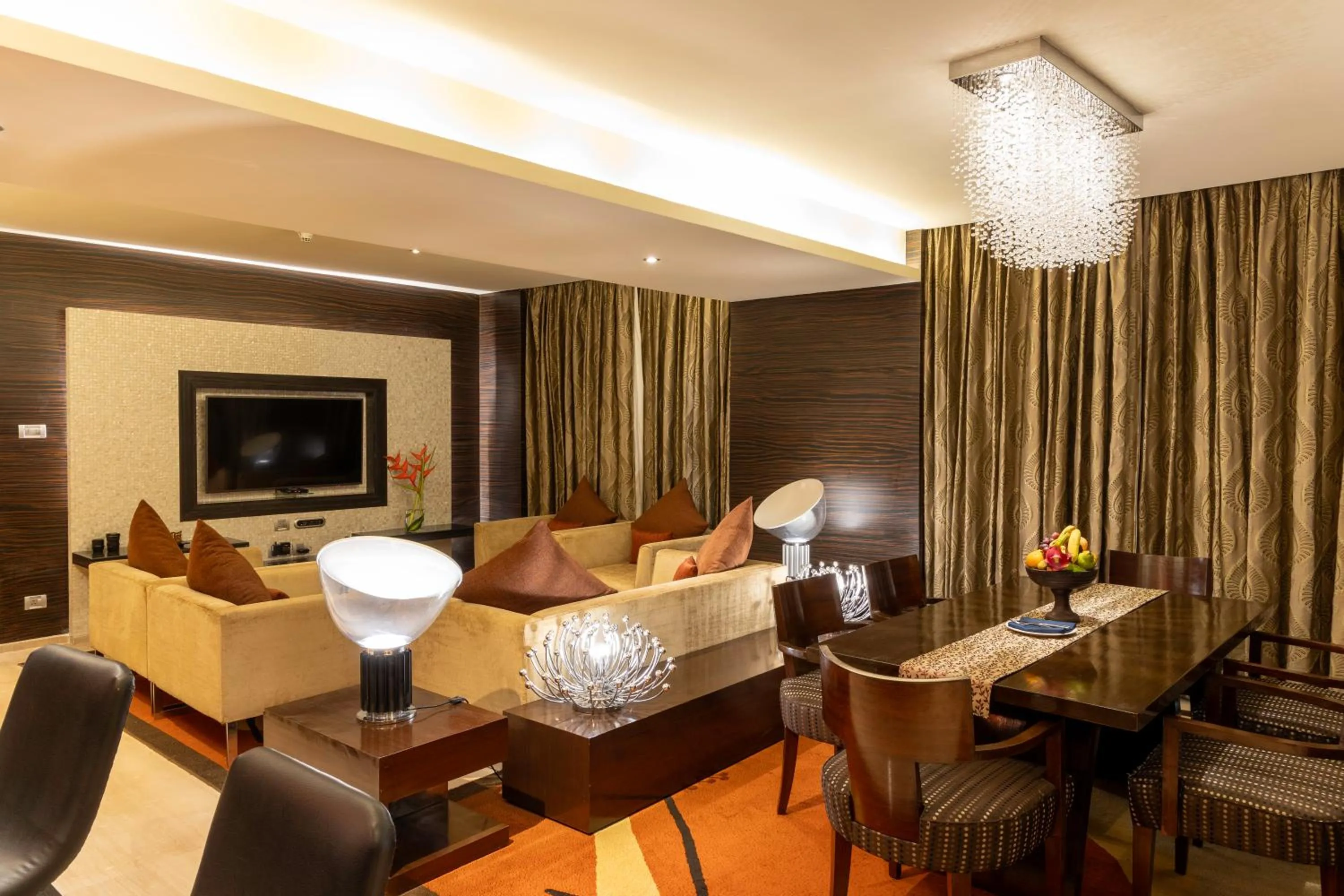 Living room in Vivanta Hyderabad, Begumpet