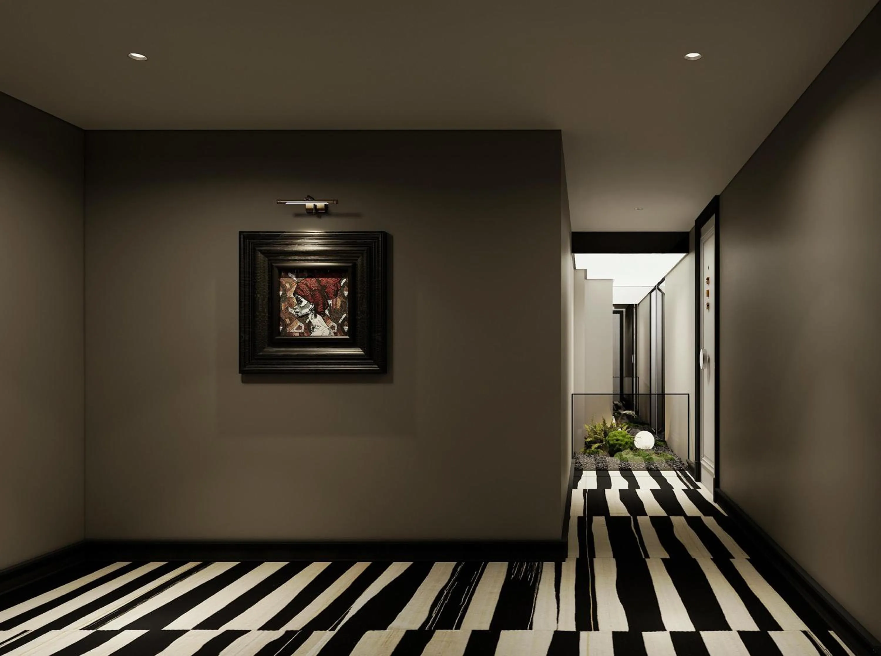 Decorative detail in JingLai Bushe Hotel Bund Nanjing West Road Shanghai