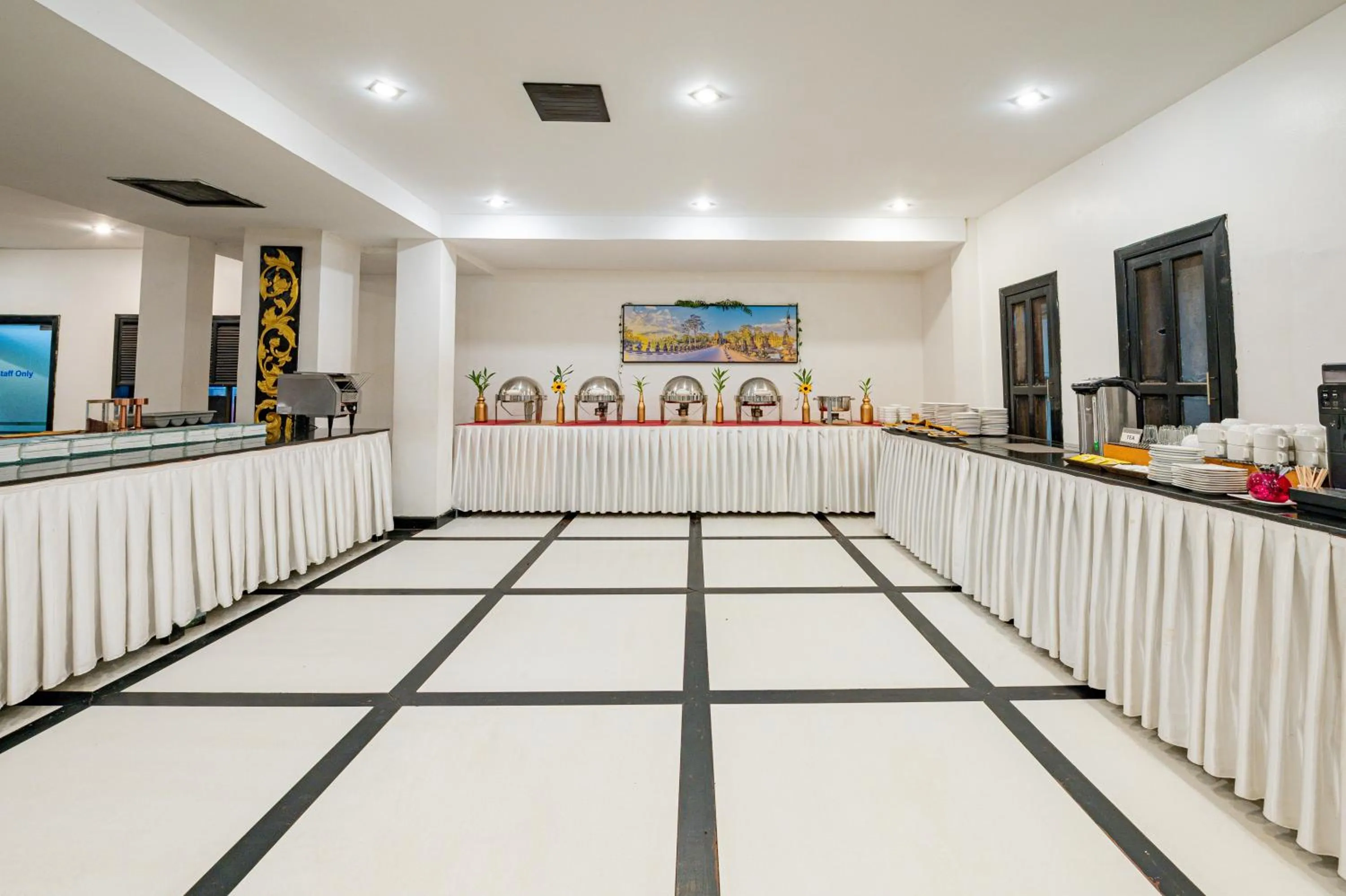 Buffet breakfast in The Sanctuary Residence