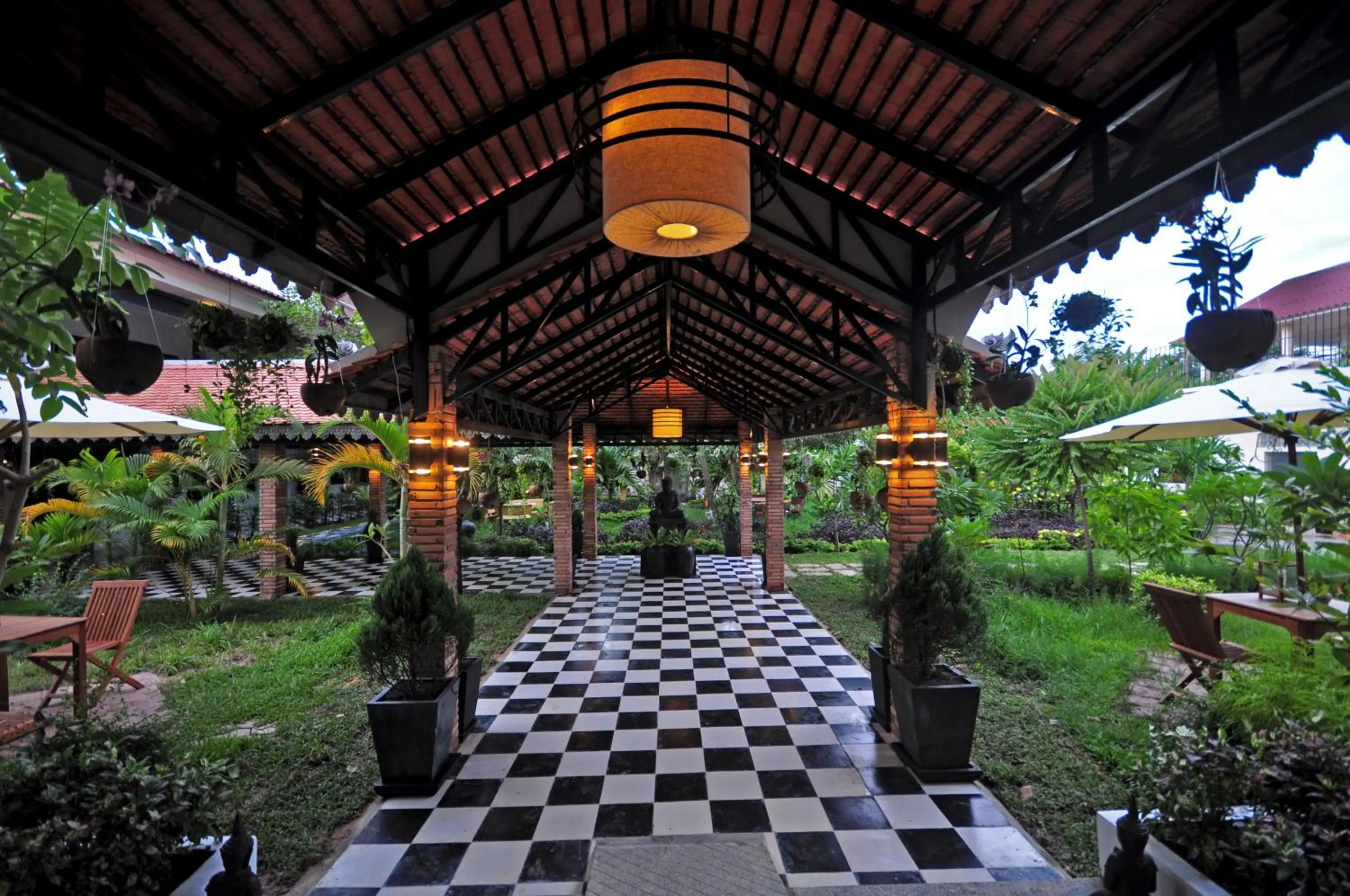 Garden in The Sanctuary Residence