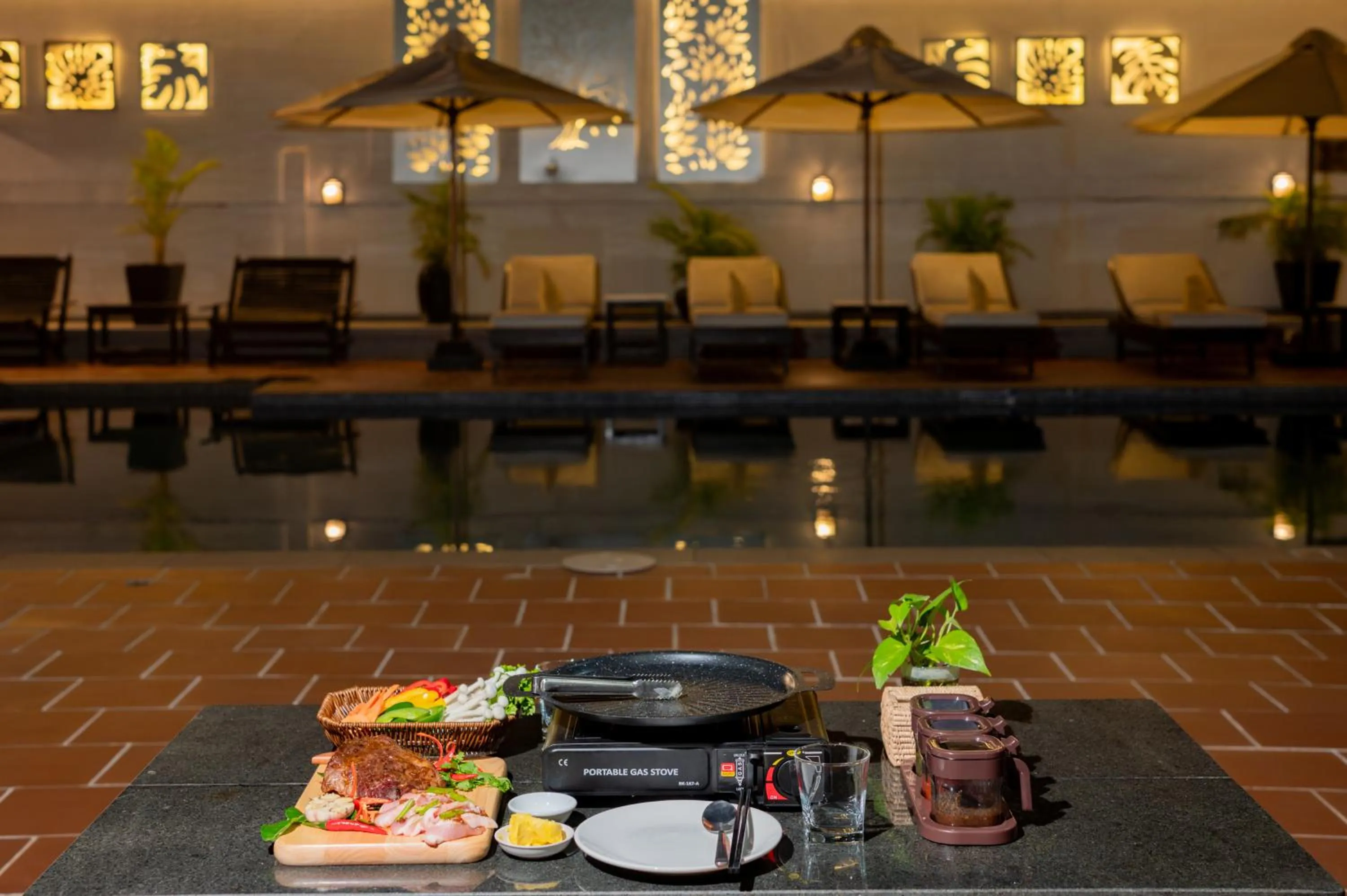 Dinner in The Sanctuary Residence