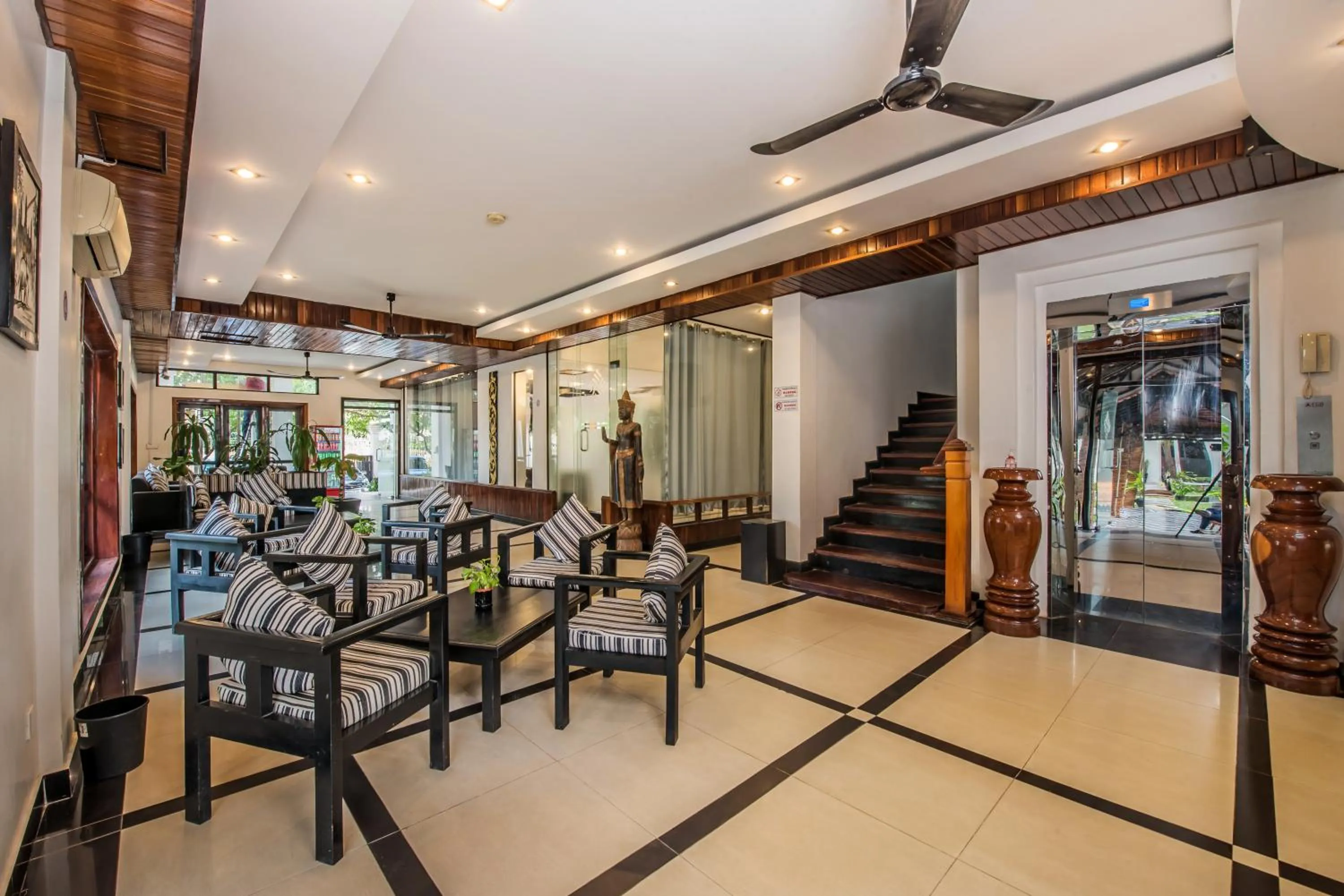 Lobby or reception in The Sanctuary Residence