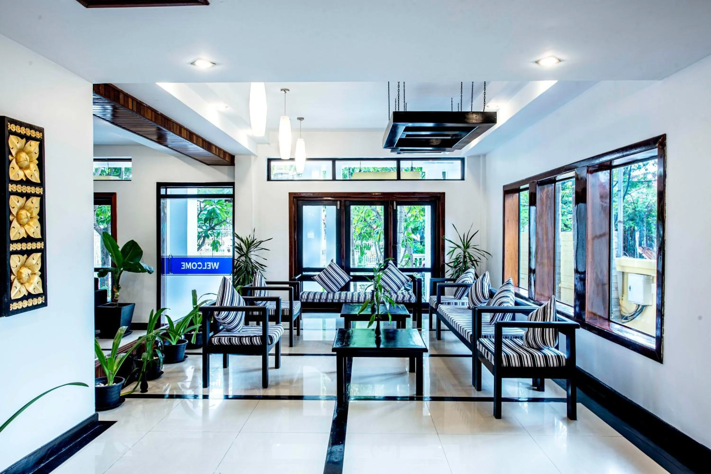 Lobby or reception in The Sanctuary Residence