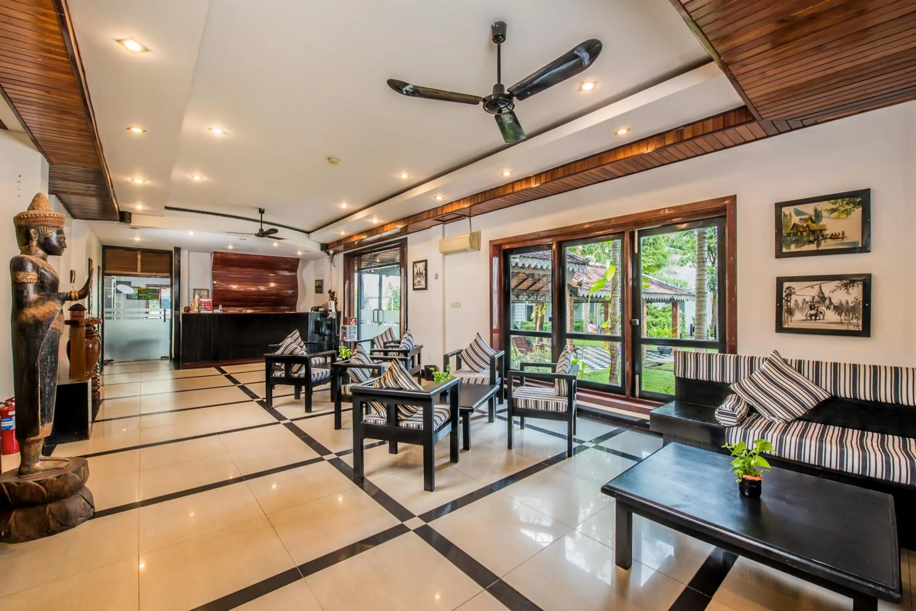 Lobby or reception in The Sanctuary Residence