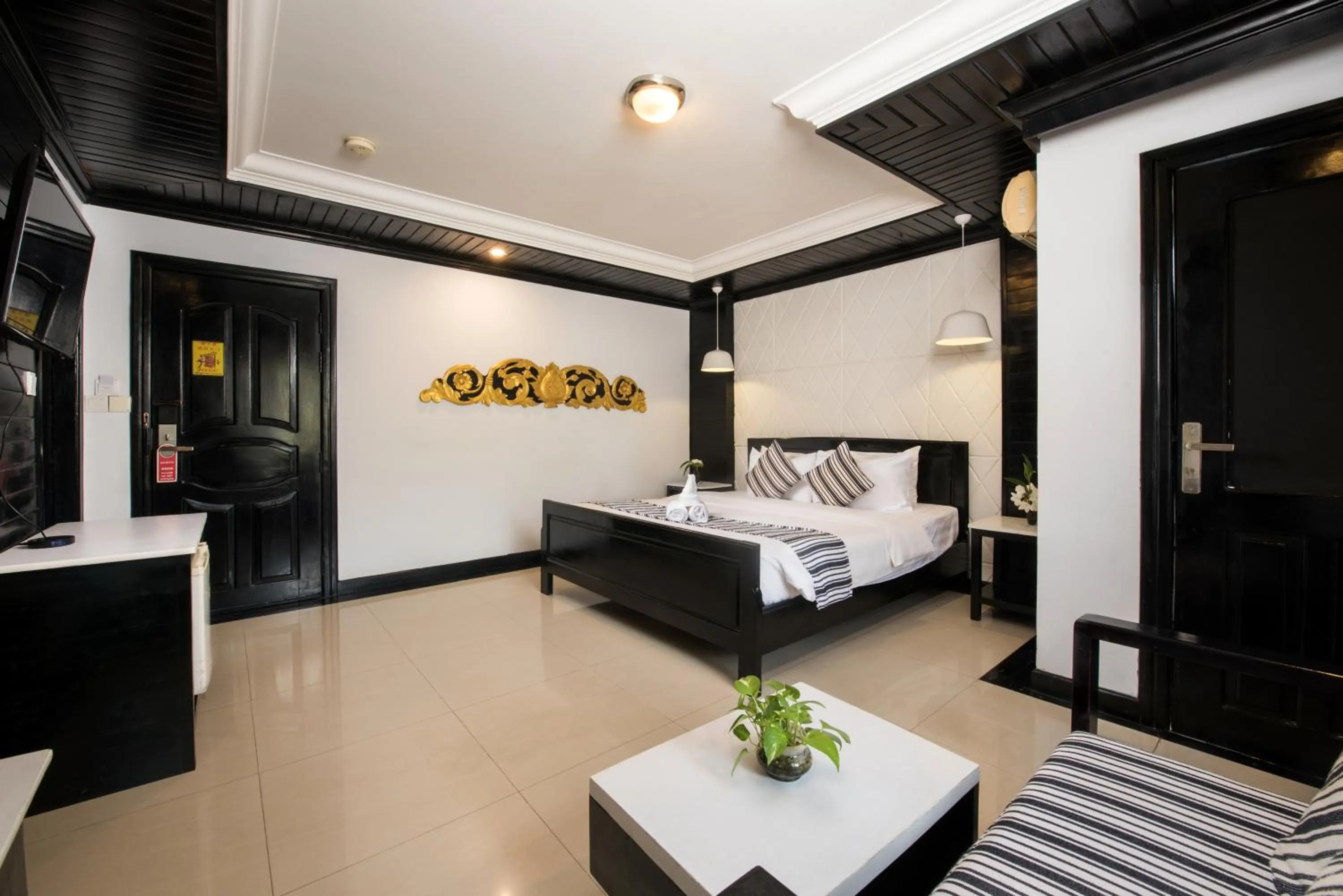 Bed in The Sanctuary Residence