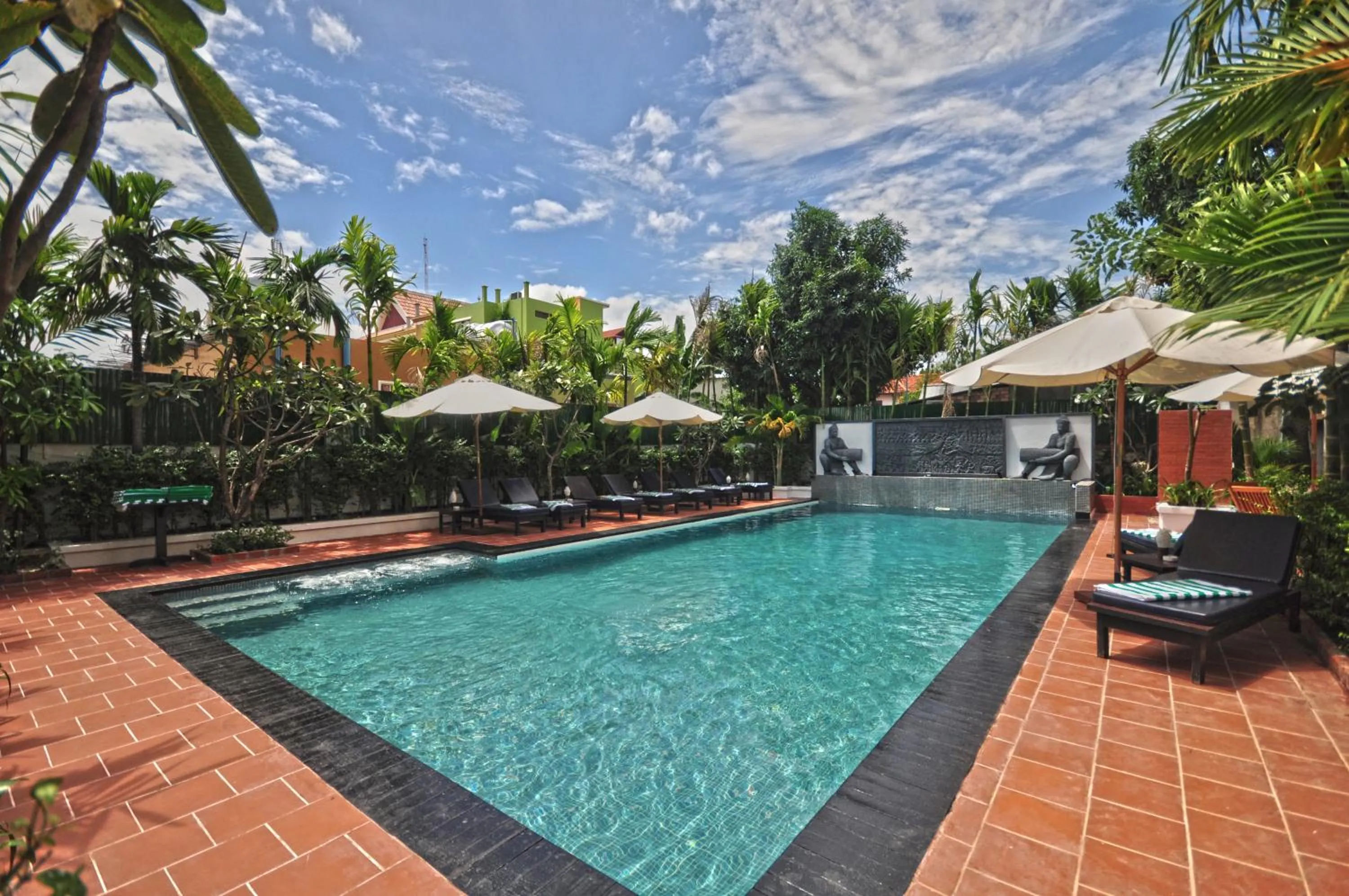 Swimming pool in The Sanctuary Residence