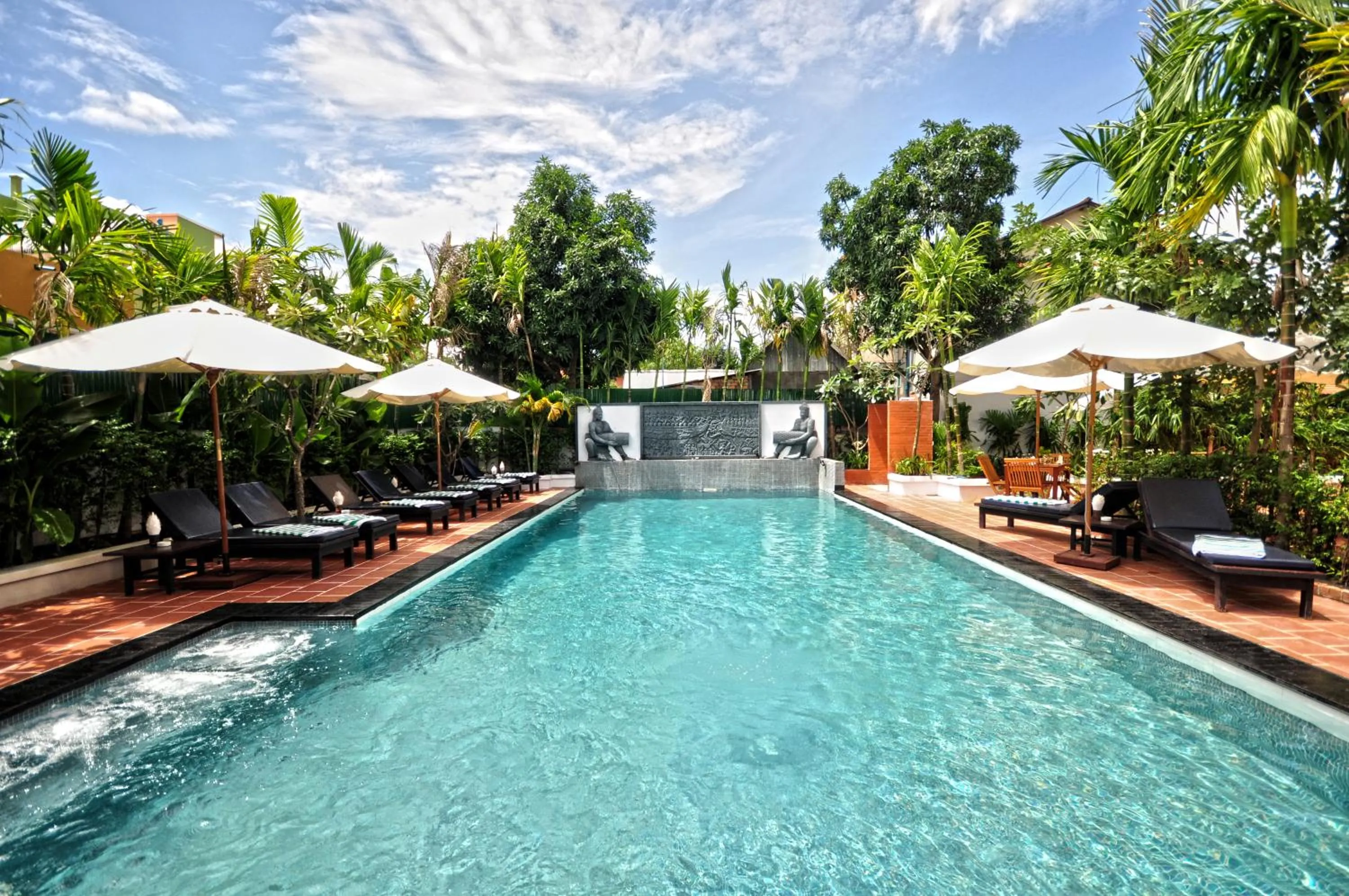 Swimming pool in The Sanctuary Residence