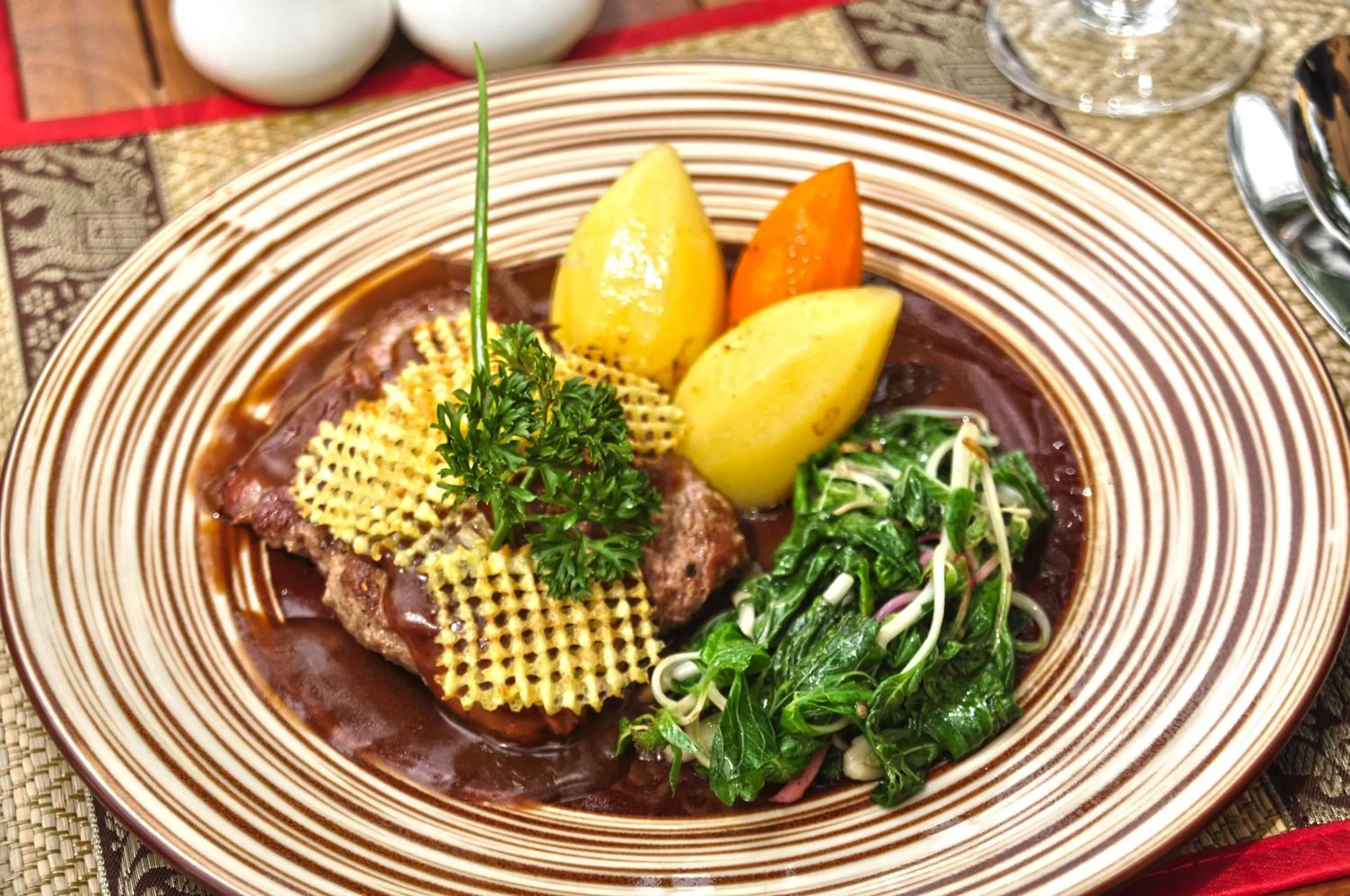 BBQ facilities in The Sanctuary Residence