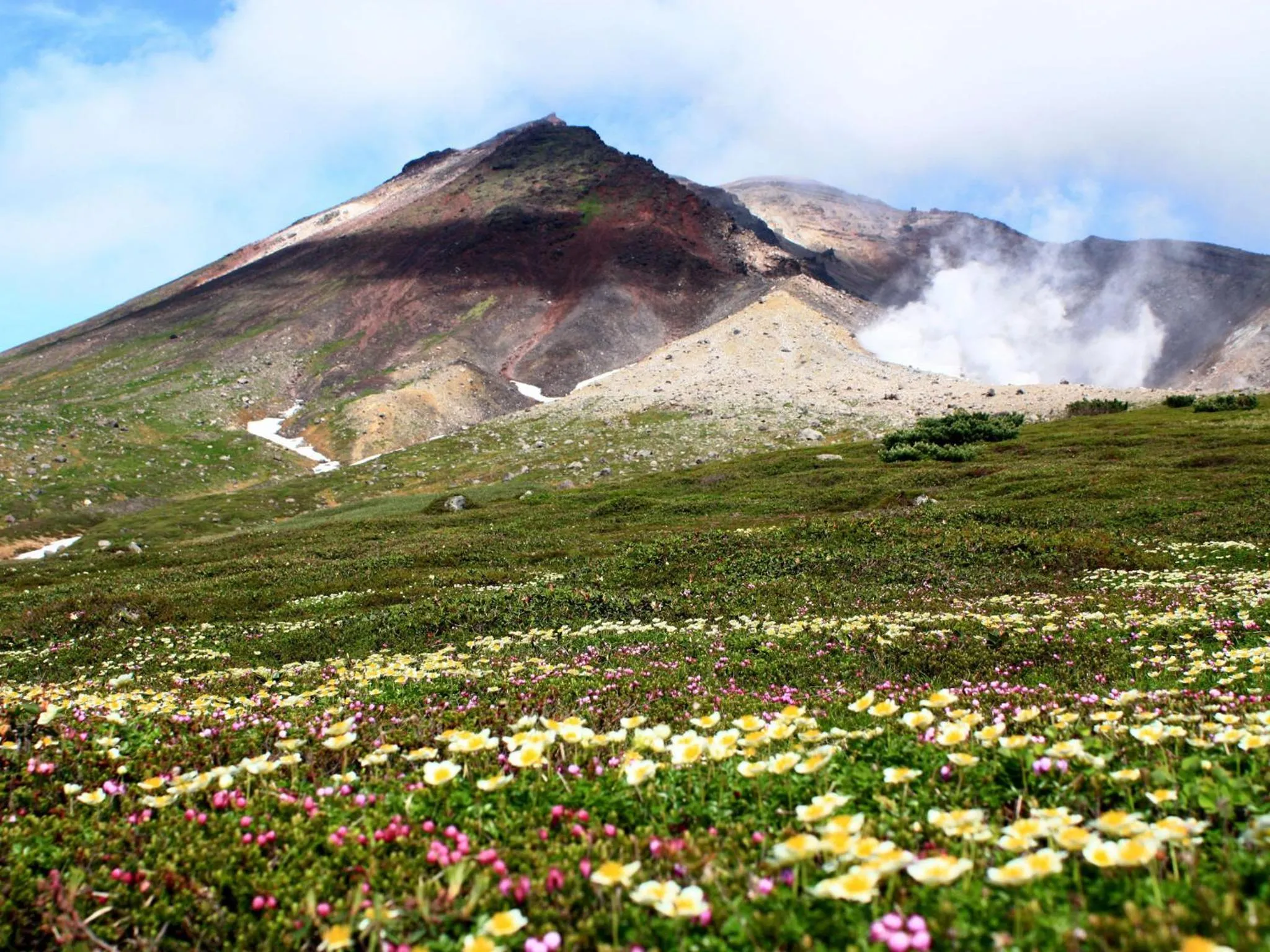 Natural Landscape in Asahidake Onsen Hotel Deer Valley